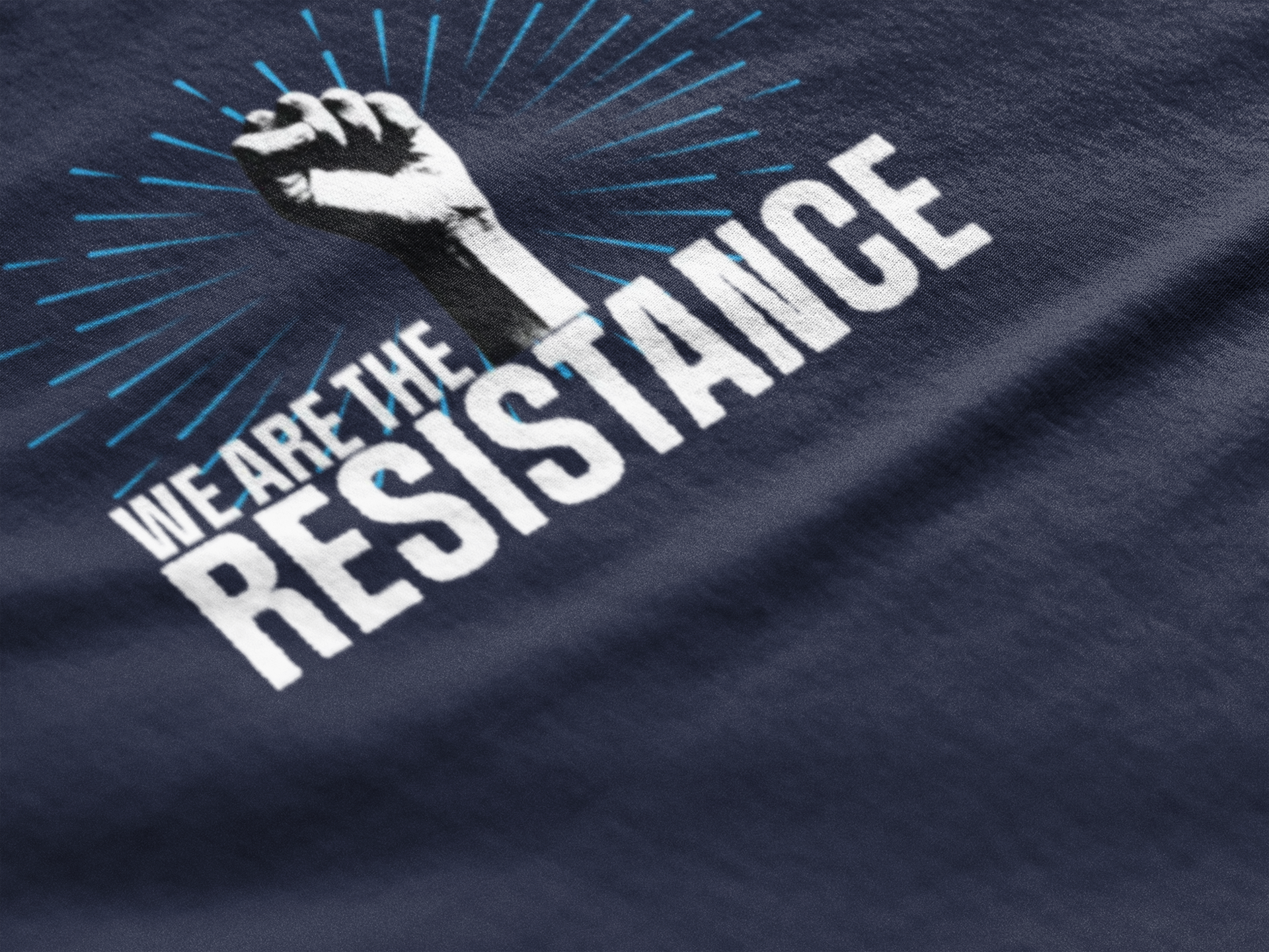 We Are the Resistance Protest Ultra Soft Unisex Graphic T-Shirt product thumbnail image We Are the Resistance Protest Ultra Soft Unisex Graphic T-Shirt product thumbnail image