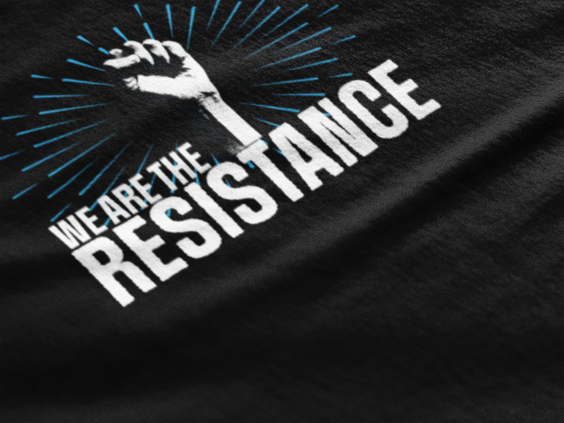 We Are the Resistance Protest Ultra Soft Unisex Graphic T-Shirt product thumbnail image We Are the Resistance Protest Ultra Soft Unisex Graphic T-Shirt product thumbnail image