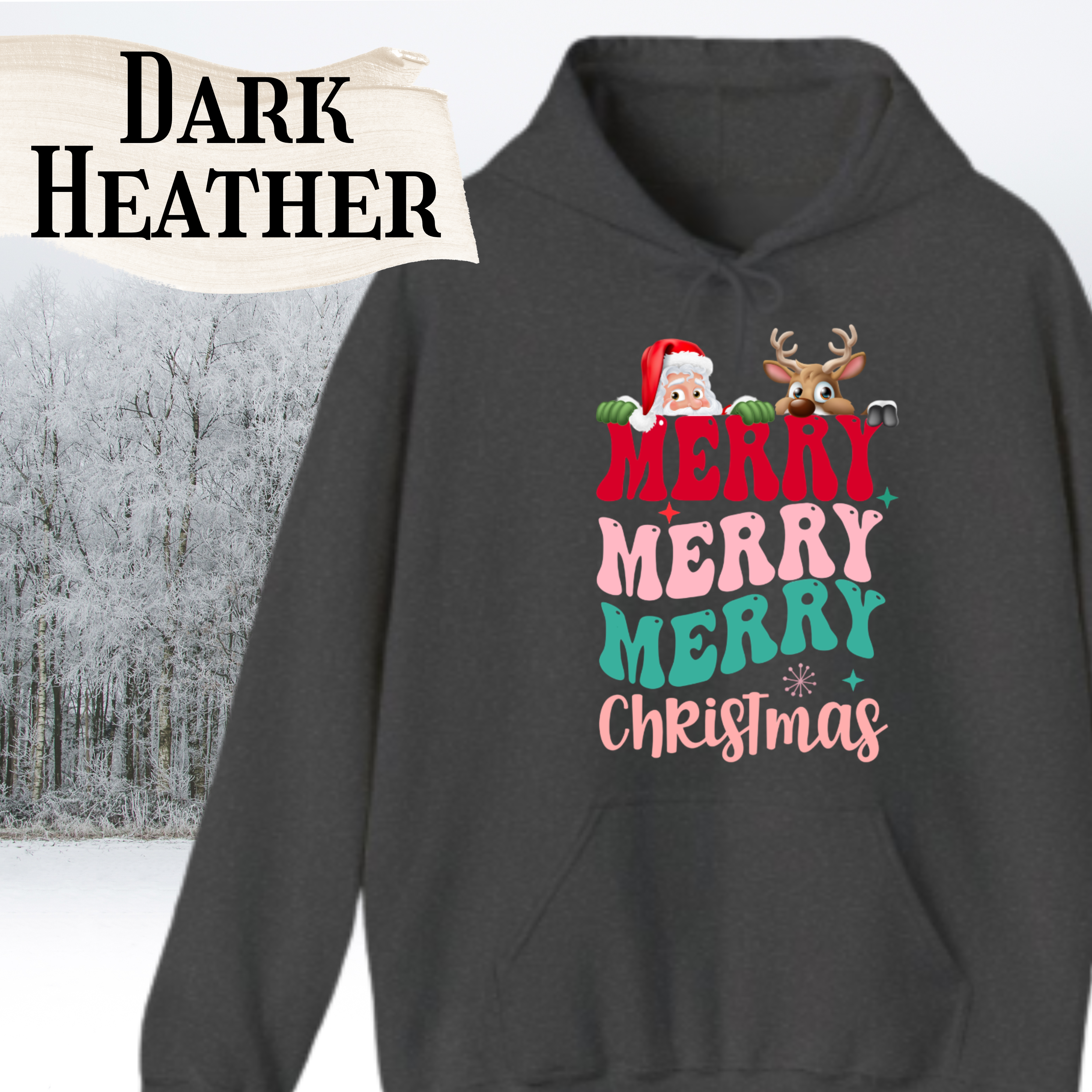 Christmas Hooded Sweatshirt product thumbnail image