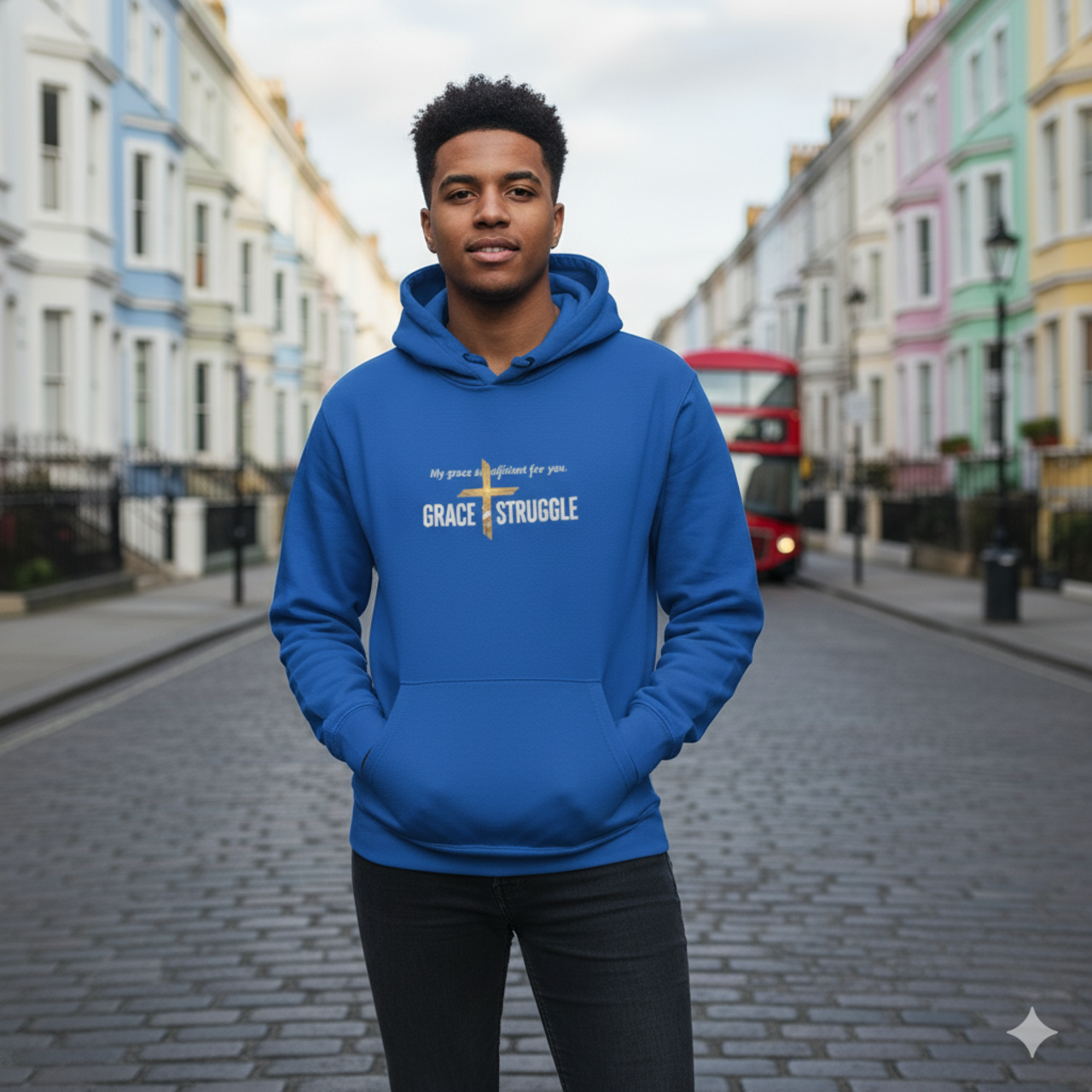 Grace & Struggle Fleece Hoodie for Comfort and Inspiration Grace & Struggle Fleece Hoodie for Comfort and Inspiration