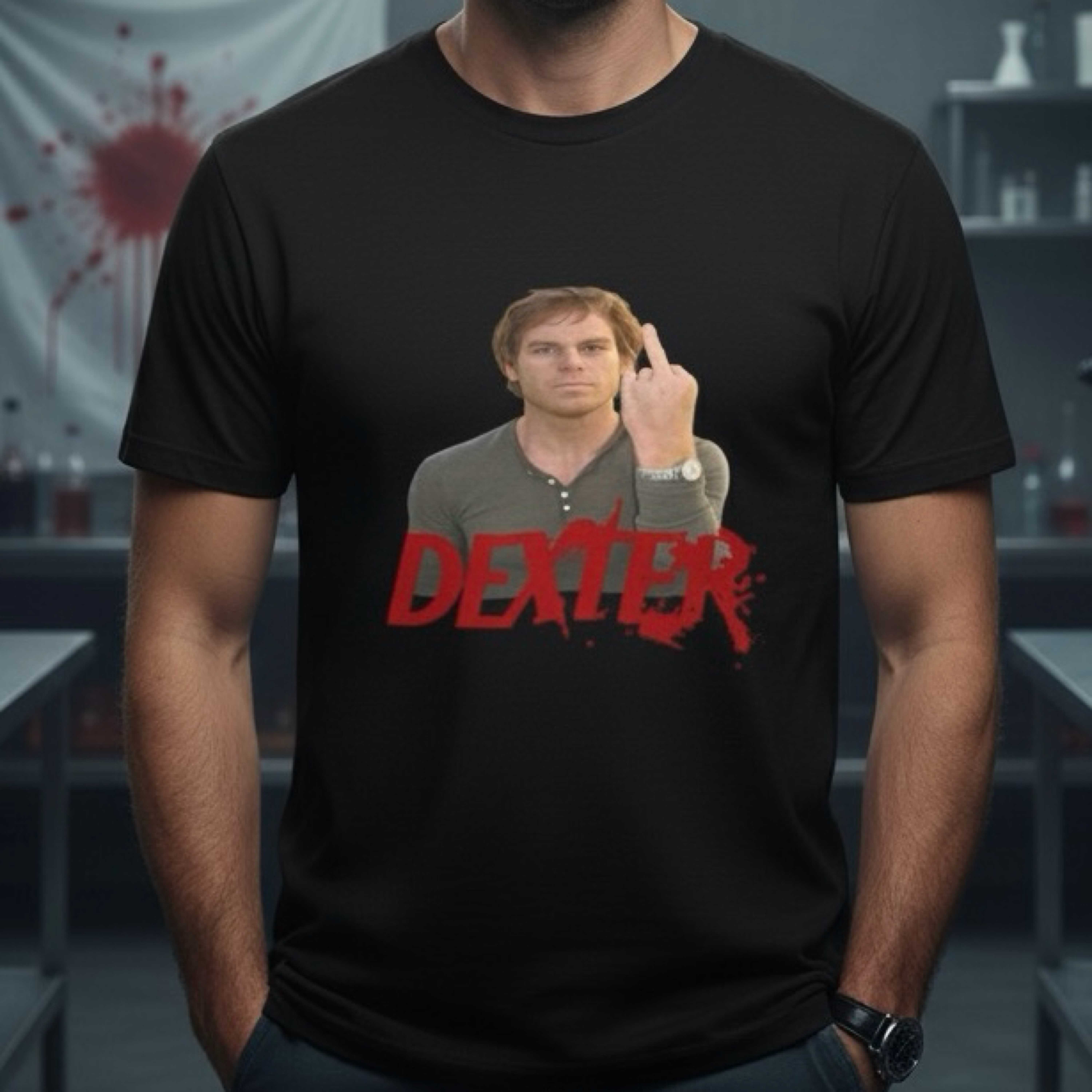 Dexter Morgan Resurrection &amp; New Blood Shirt | Killer Vintage Tee