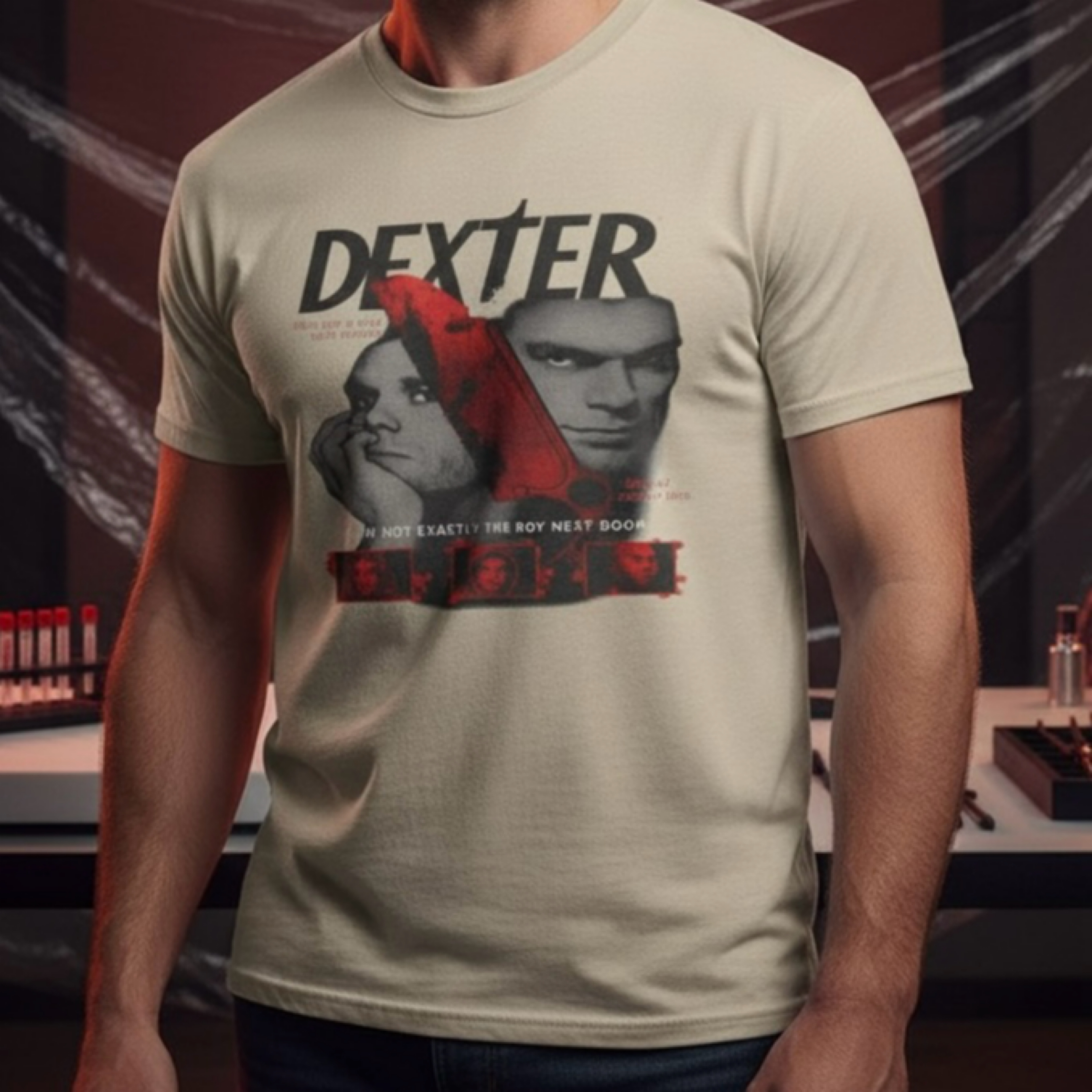 Dexter Morgan Resurrection &amp; New Blood Shirt | Killer Vintage  Tee product thumbnail image
