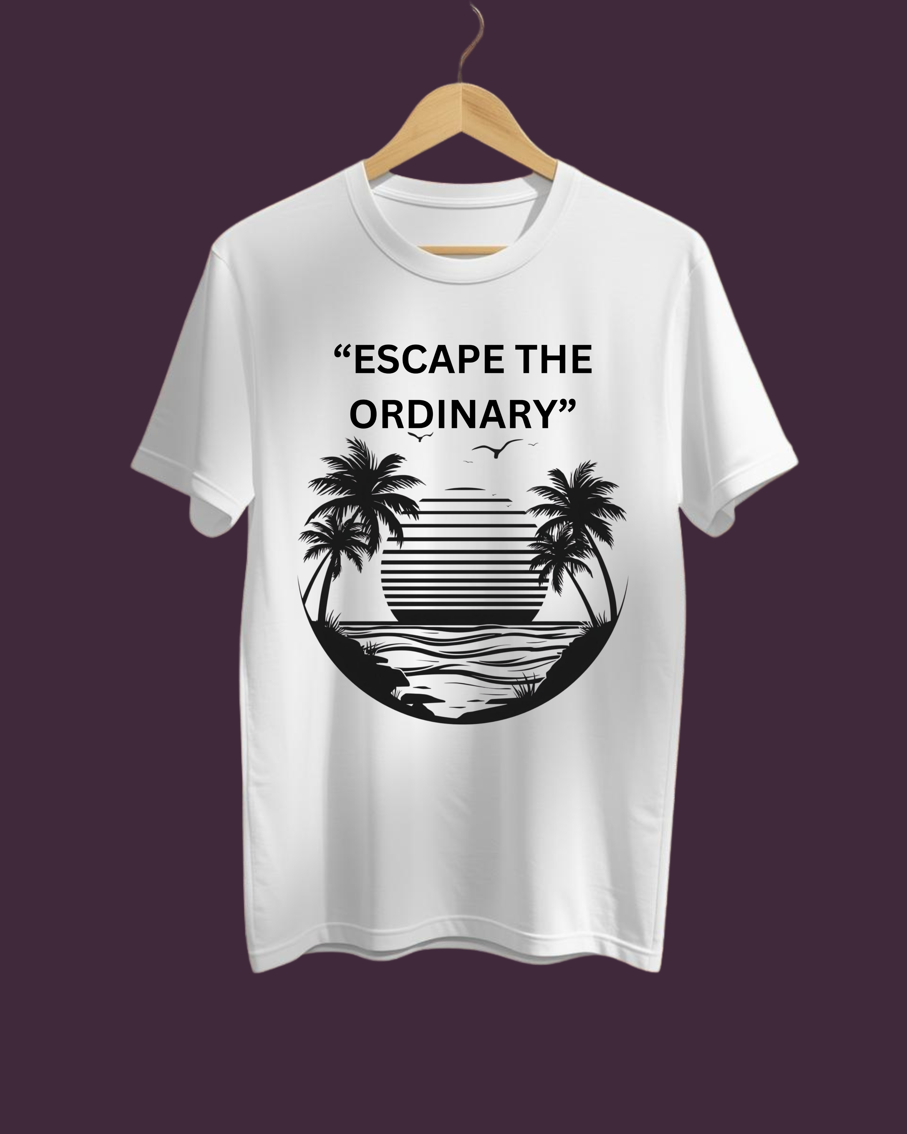 Garment-Dyed T-shirt 'Escape the Ordinary' product thumbnail image