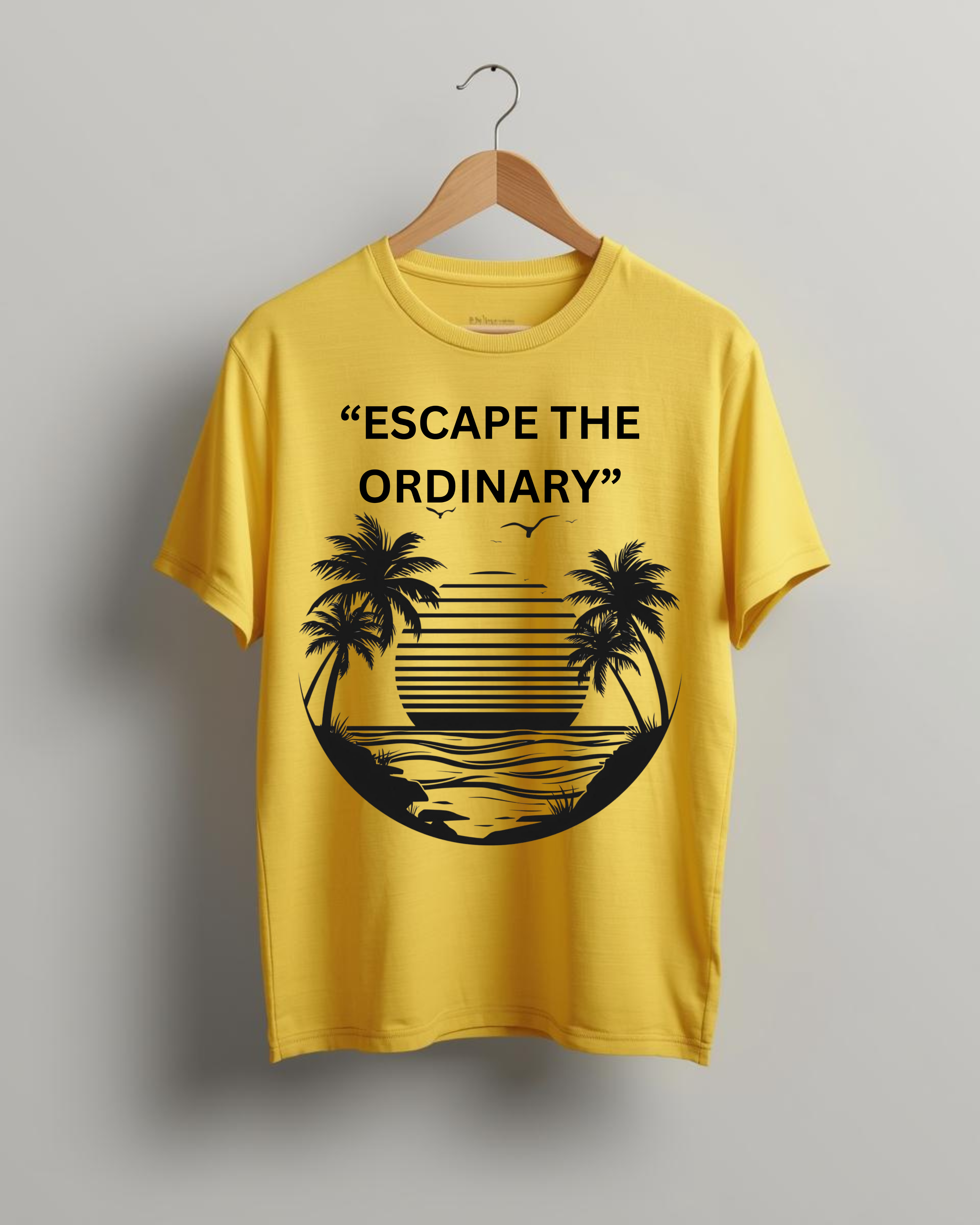 Garment-Dyed T-shirt 'Escape the Ordinary' product thumbnail image Garment-Dyed T-shirt 'Escape the Ordinary' product thumbnail image