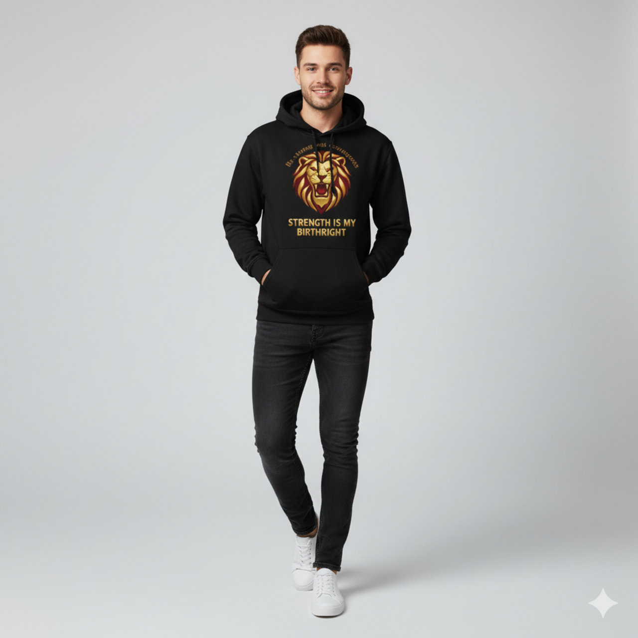 Strength Is My Birthright Fleece Hoodie product thumbnail image Strength Is My Birthright Fleece Hoodie product thumbnail image