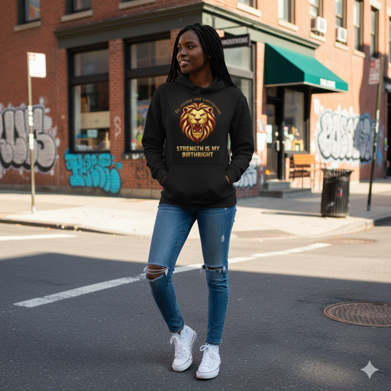 Strength Is My Birthright Fleece Hoodie product thumbnail image