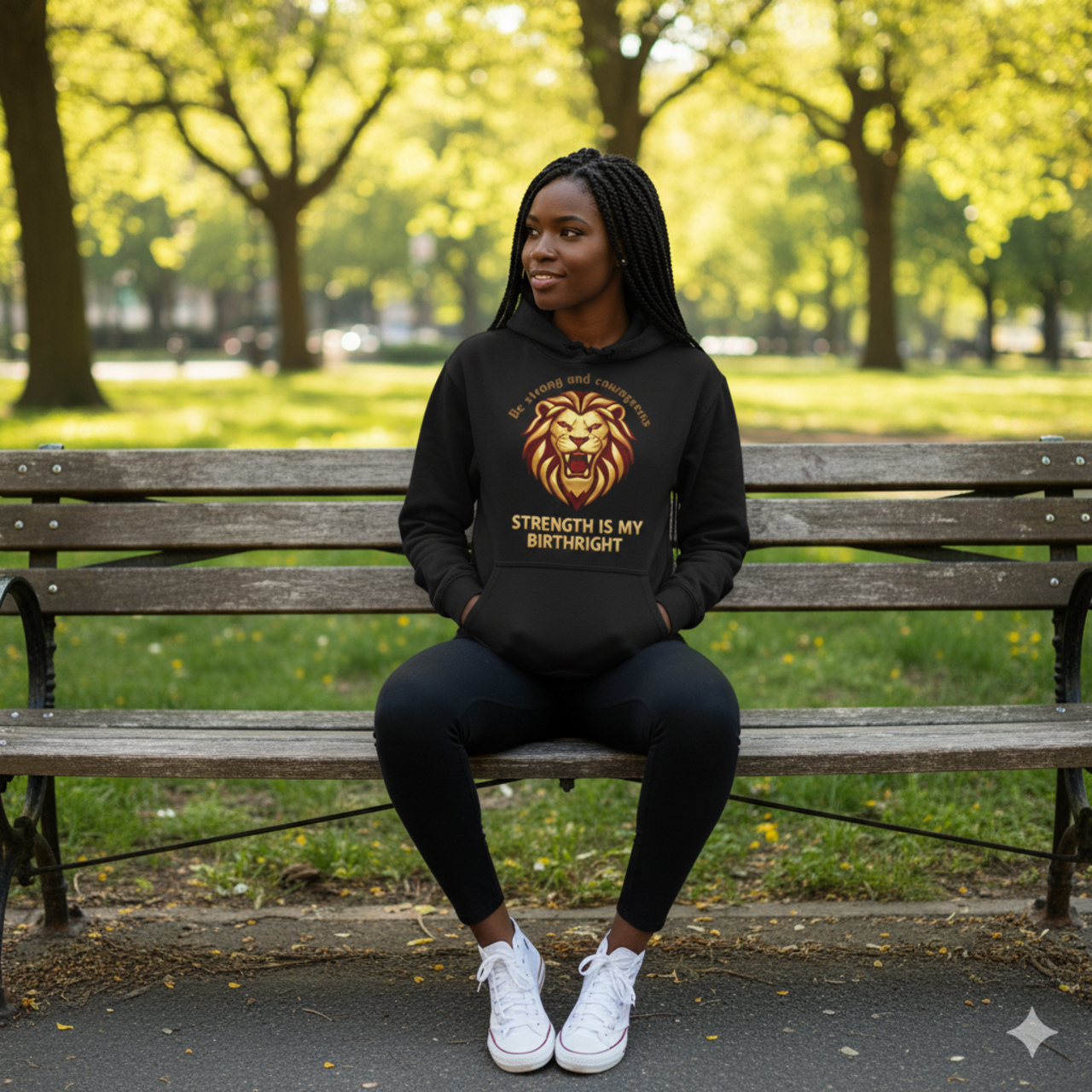 Strength Is My Birthright Fleece Hoodie product thumbnail image