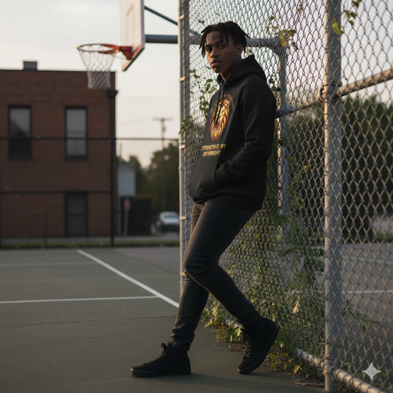 Strength Is My Birthright Fleece Hoodie product thumbnail image