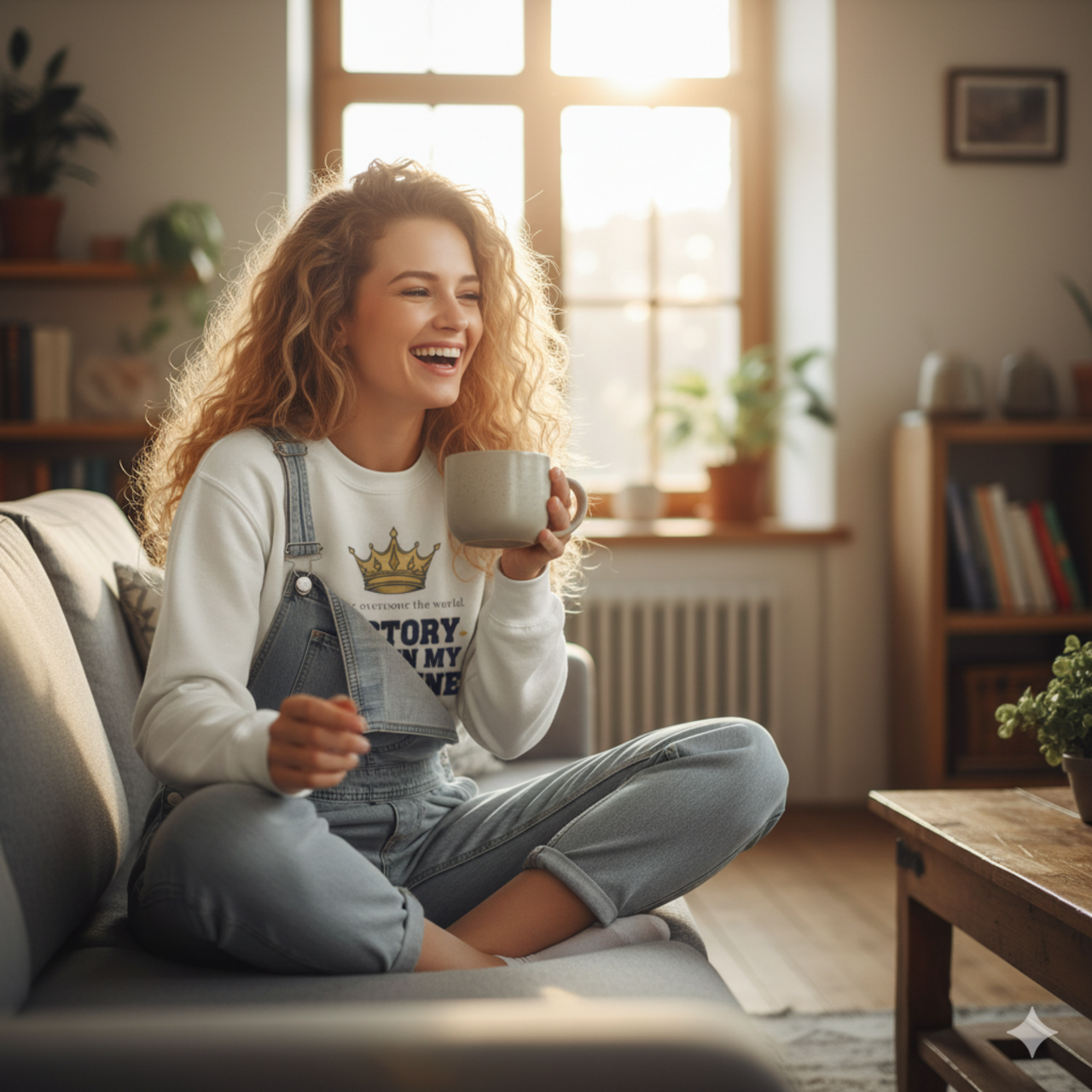 Victory Runs in My Bloodline Crewneck Sweatshirt product thumbnail image Victory Runs in My Bloodline Crewneck Sweatshirt product thumbnail image