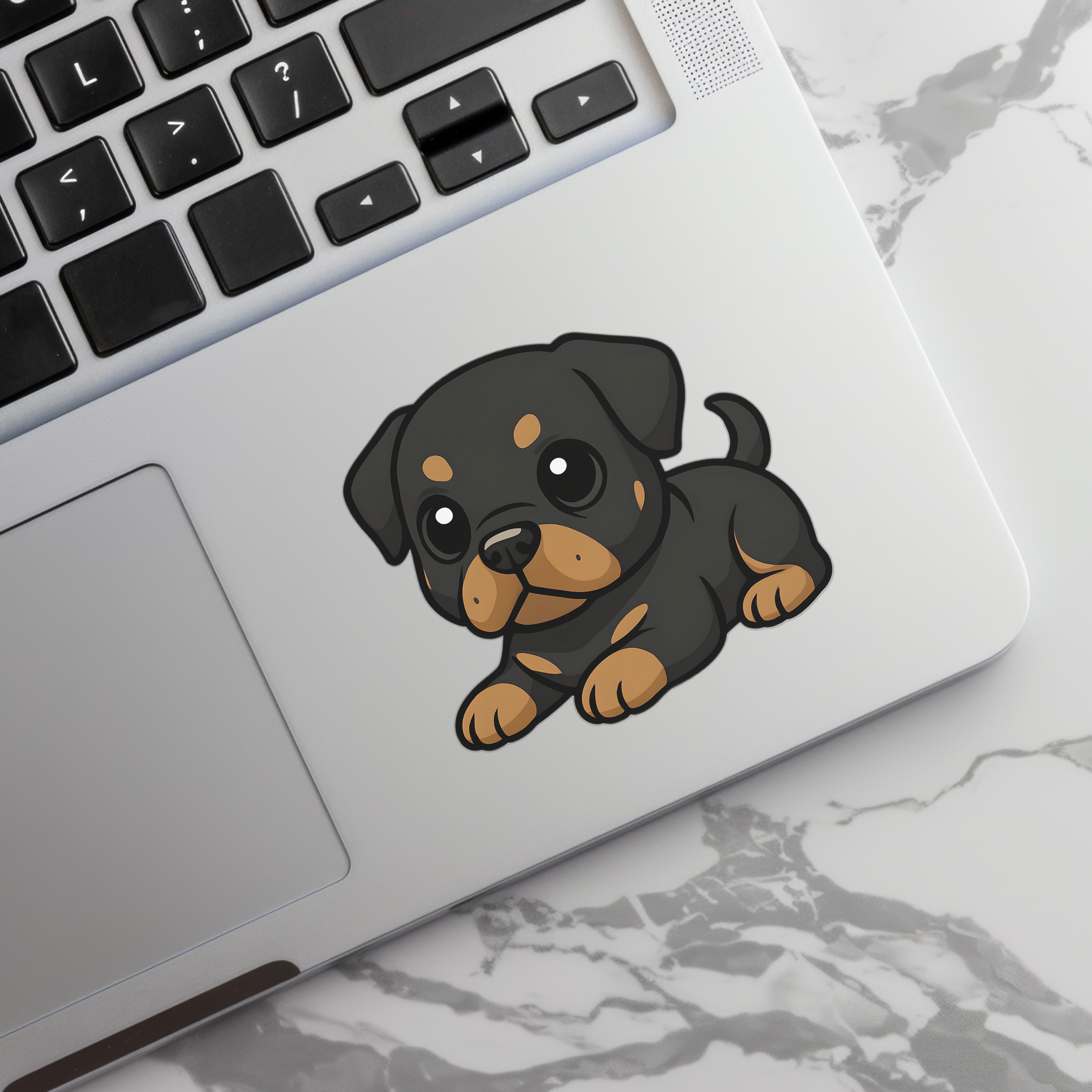 Cute Rottweiler Stickers, Puppy Lover Gift, Animal Decals, Adorable Dog Sticker, Pet Owner Supplies, Laptop Decorations product thumbnail image Cute Rottweiler Stickers, Puppy Lover Gift, Animal Decals, Adorable Dog Sticker, Pet Owner Supplies, Laptop Decorations product thumbnail image