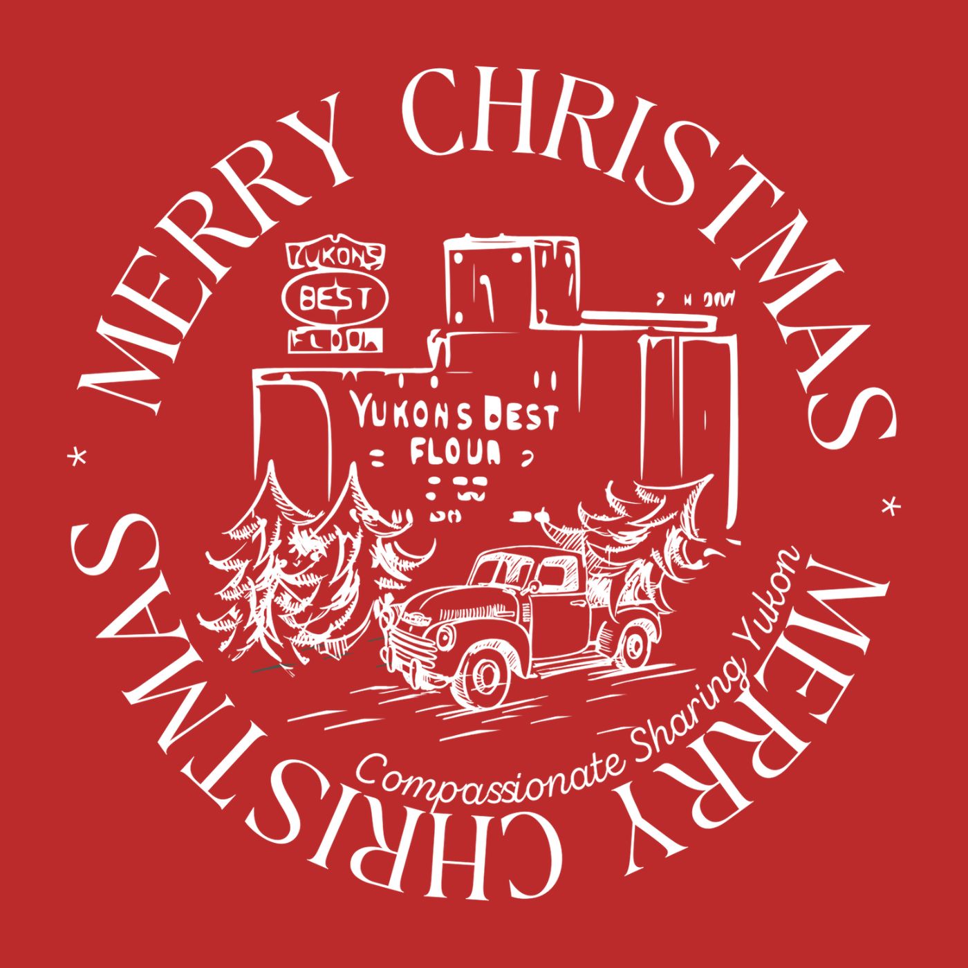 Yukon's Best Merry Christmas Long Sleeve T-Shirt product thumbnail image Yukon's Best Merry Christmas Long Sleeve T-Shirt product thumbnail image