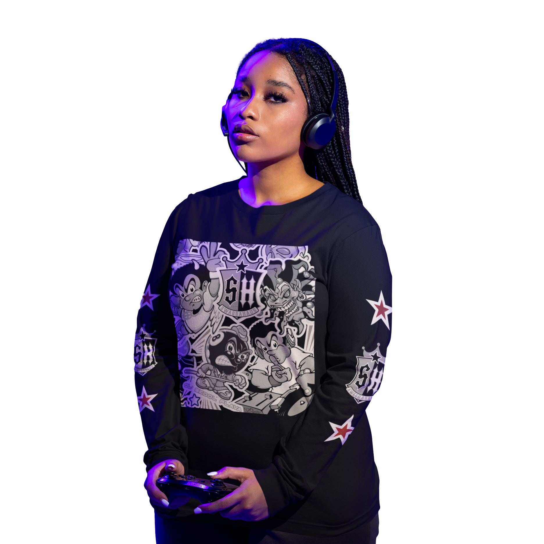 "Graffiti Gang" Long Sleeve Tee