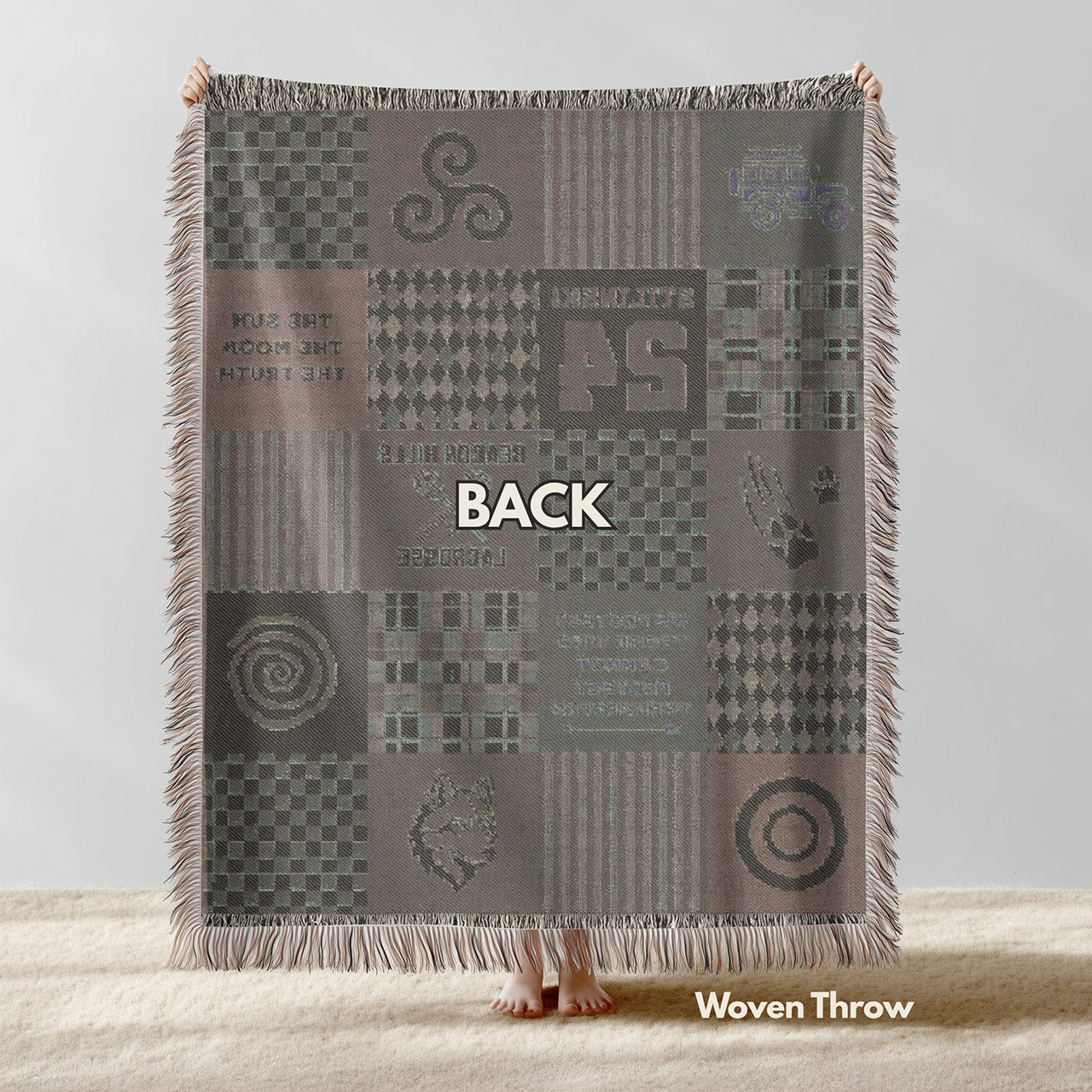 Teen Wolf: TV-Inspired Woven Throw Blanket product thumbnail image Teen Wolf: TV-Inspired Woven Throw Blanket product thumbnail image