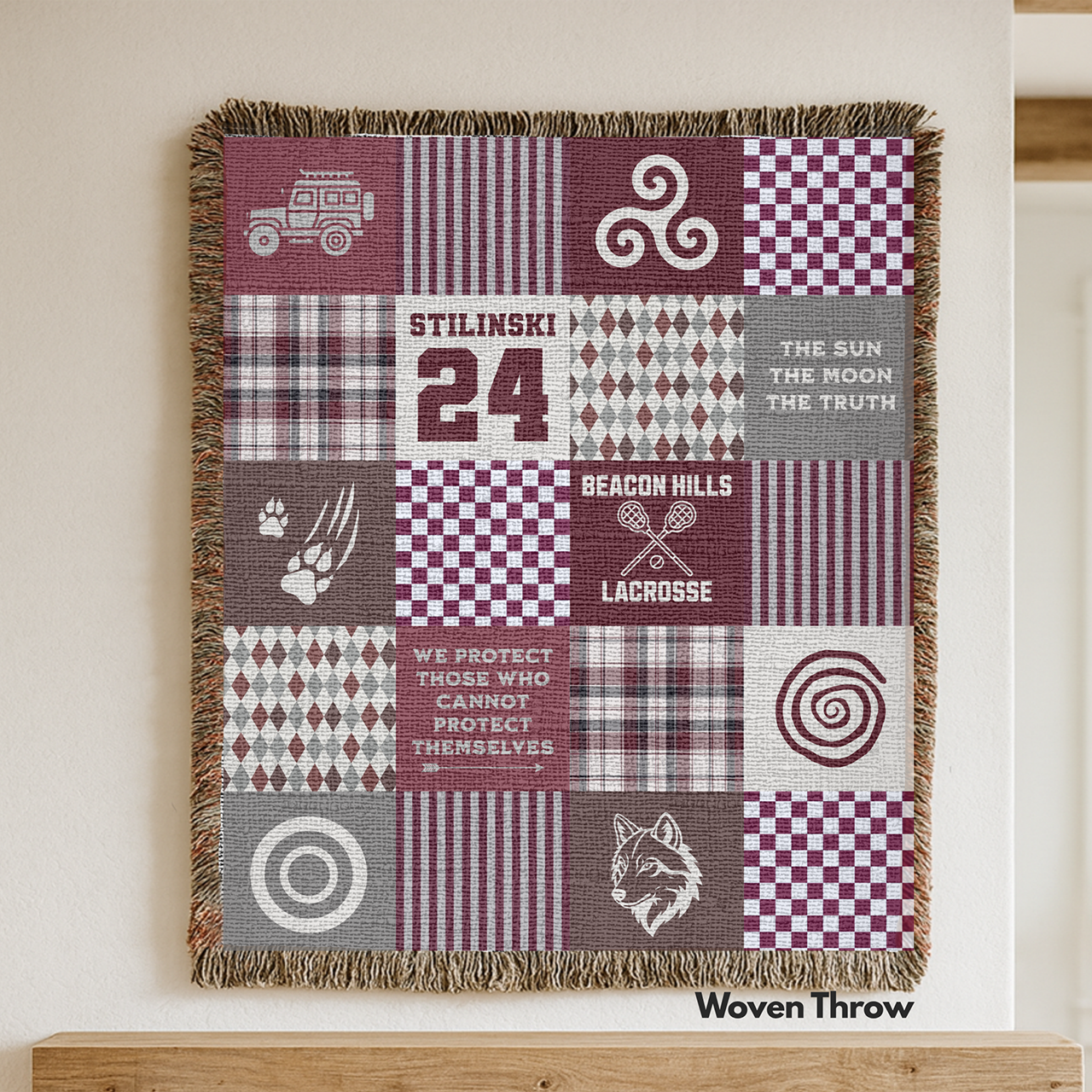 Teen Wolf: TV-Inspired Woven Throw Blanket
