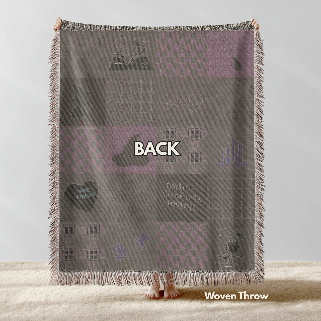 Elphaba: Wicked-Inspired Throw Blanket product thumbnail image Elphaba: Wicked-Inspired Throw Blanket product thumbnail image