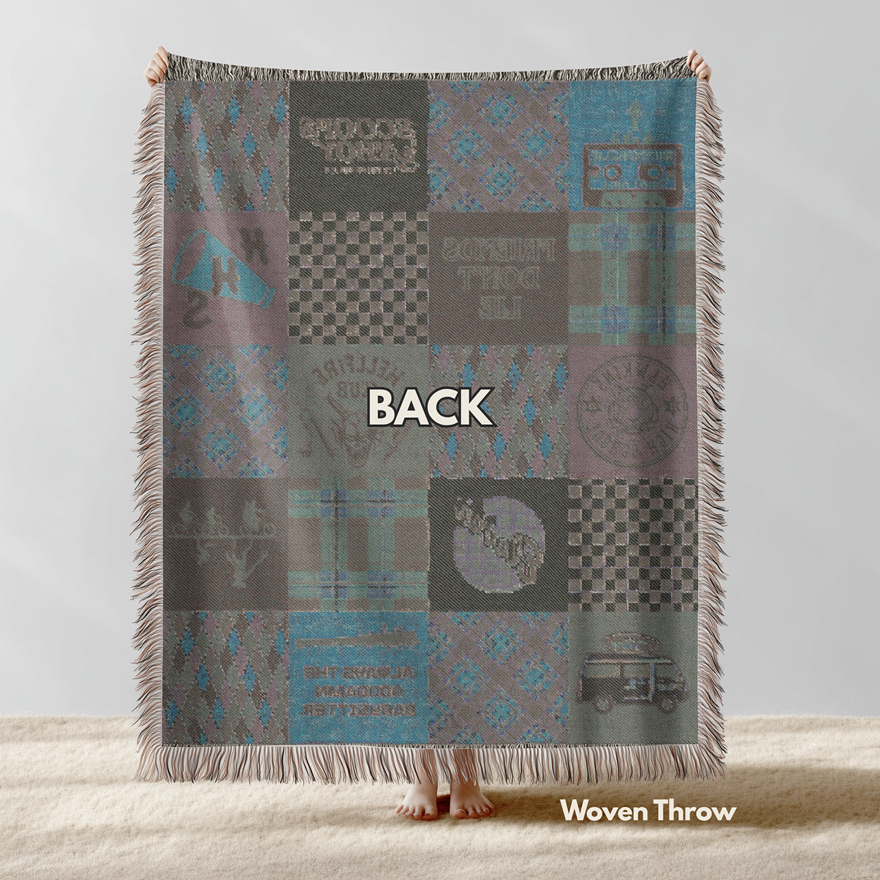Hawkins: Stranger Things Inspire Woven Throw Blanket product thumbnail image Hawkins: Stranger Things Inspire Woven Throw Blanket product thumbnail image