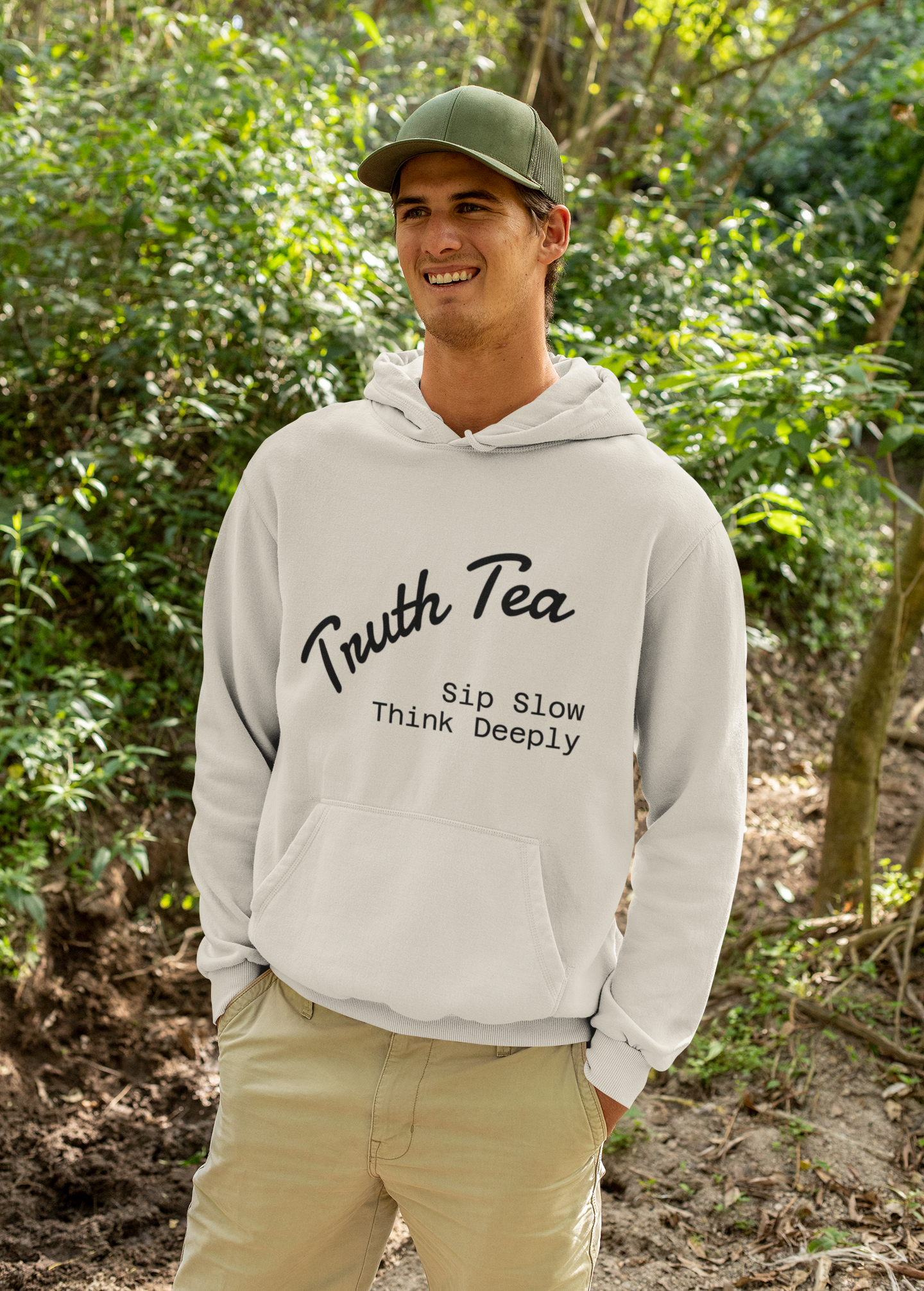 Unisex “Truth Tea – Sip Slow, Think Deeply” Gildan Heavy Blend™ Hoodie | Soft Cotton-Poly Comfort | Brooklyn 2 Ohio Apparel product thumbnail image Unisex “Truth Tea – Sip Slow, Think Deeply” Gildan Heavy Blend™ Hoodie | Soft Cotton-Poly Comfort | Brooklyn 2 Ohio Apparel product thumbnail image