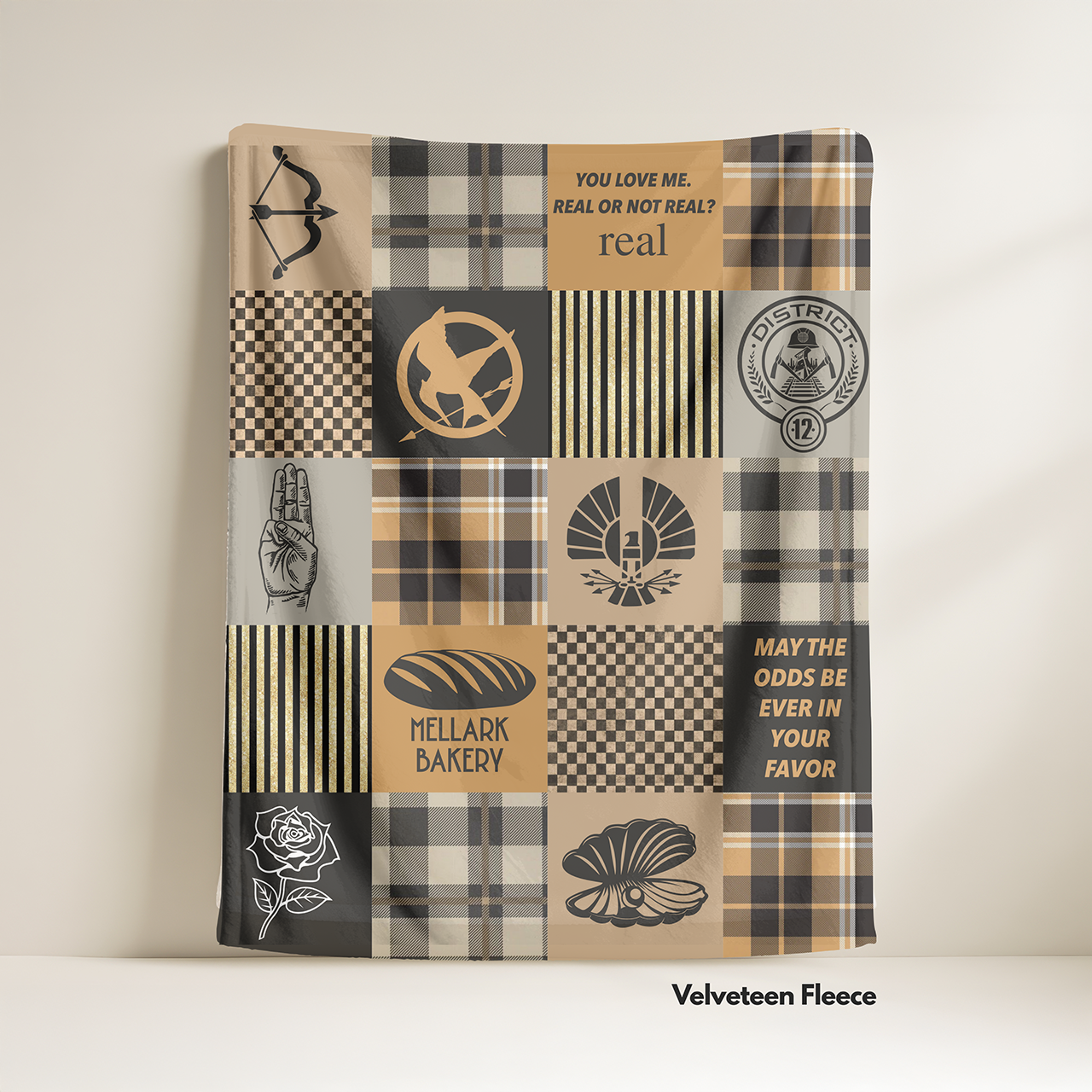 The Games: Hunger Games Inspire Throw Blanket The Games: Hunger Games Inspire Throw Blanket