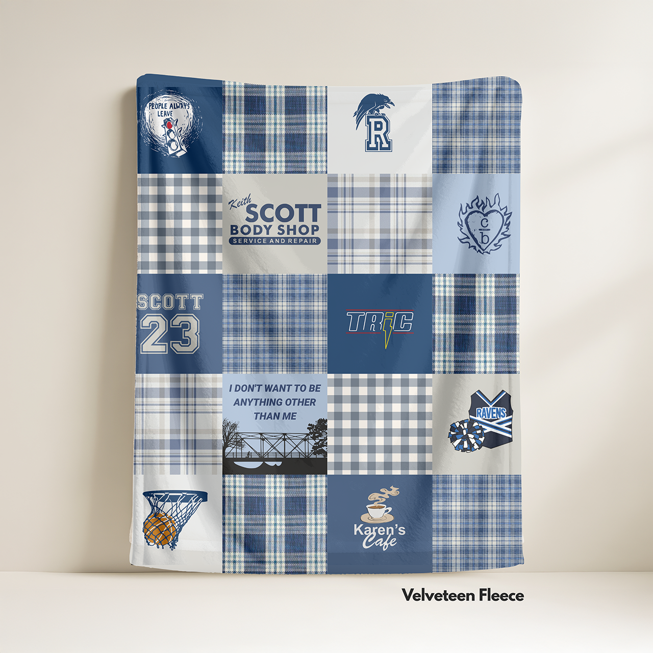 One Tree Hill: Velveteen Fleece Blanket product thumbnail image One Tree Hill: Velveteen Fleece Blanket product thumbnail image