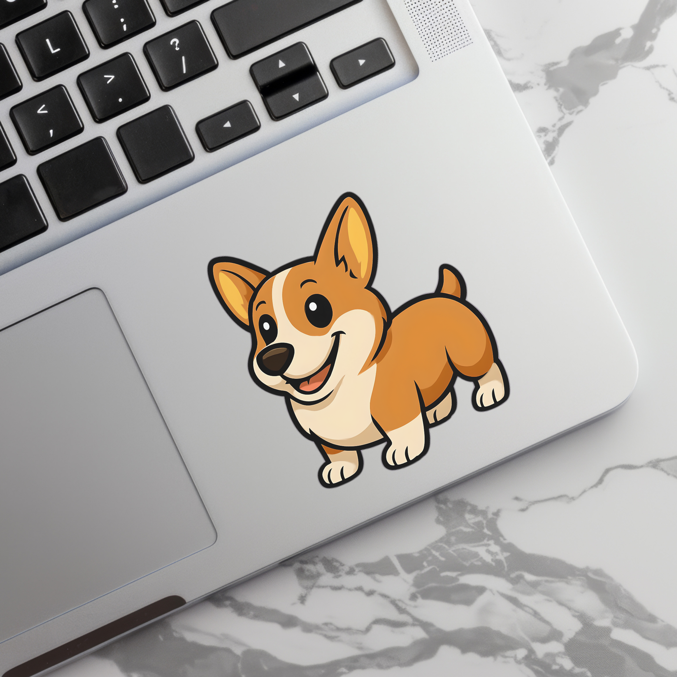 Adorable Pembroke Welsh Corgi Stickers, Gifts for Pet Owners product thumbnail image