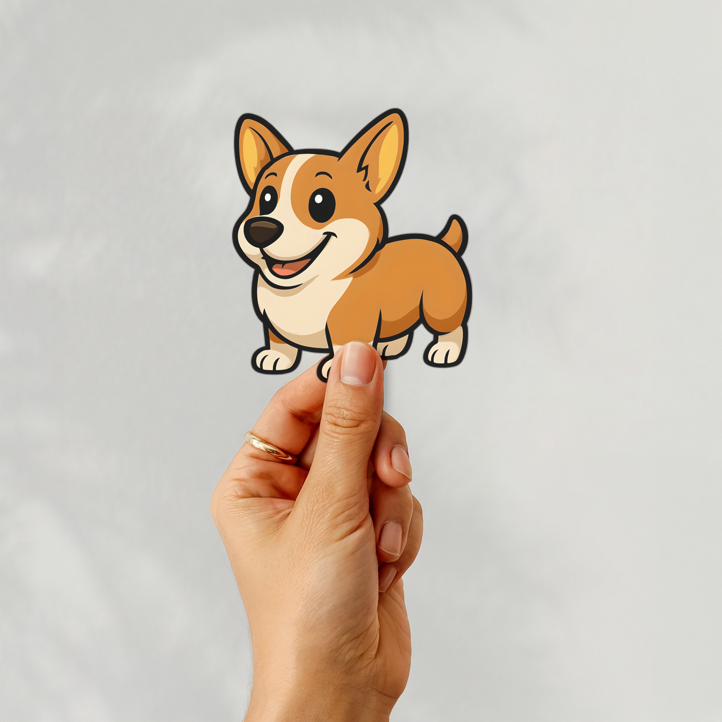 Adorable Pembroke Welsh Corgi Stickers, Gifts for Pet Owners product thumbnail image Adorable Pembroke Welsh Corgi Stickers, Gifts for Pet Owners product thumbnail image