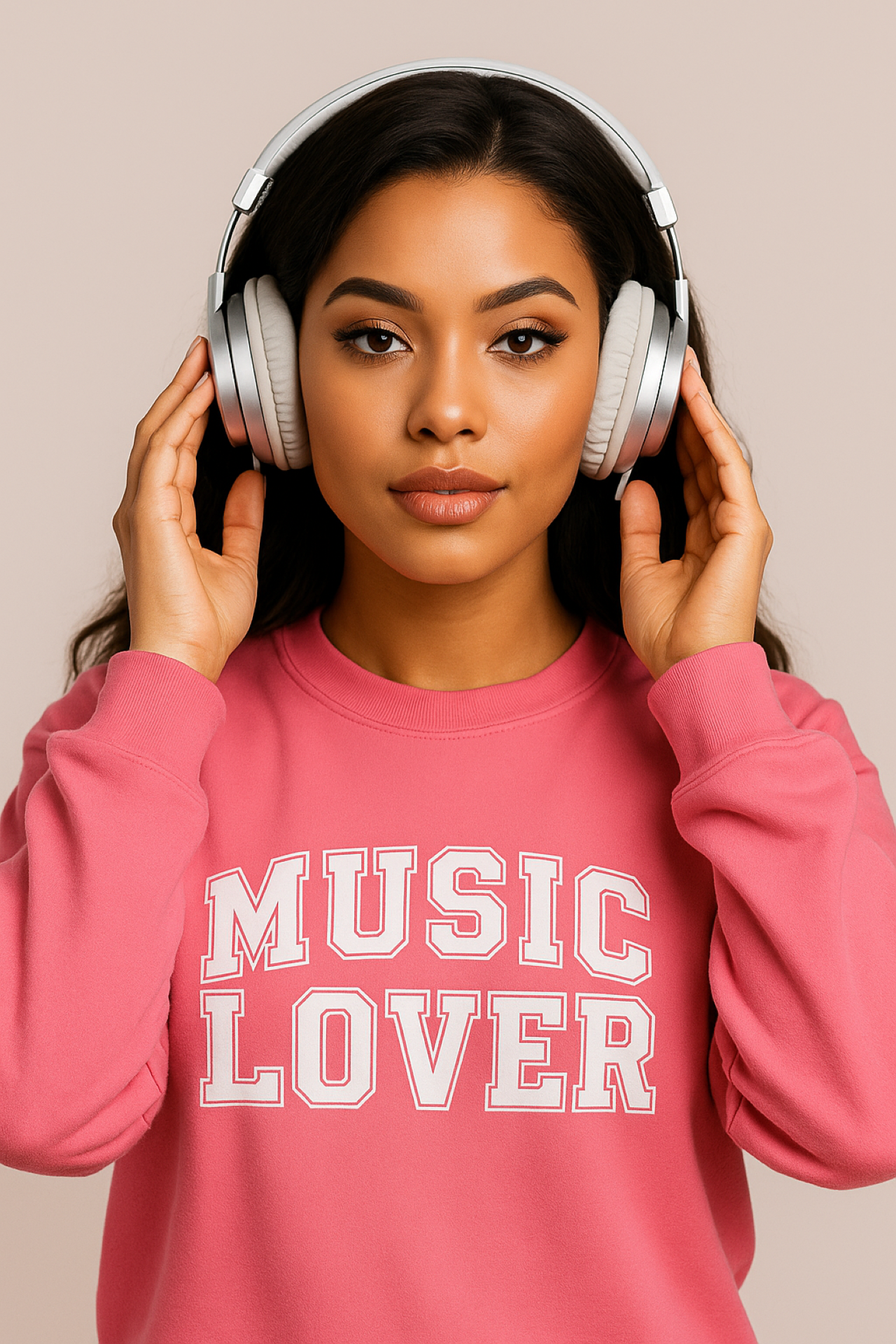 Cozy Graphic Sweatshirt for Music Lovers, Unisex Heavy Blend Crewneck, Perfect for Gifting, Festivals, Everyday Comfort, Stylish Casual Wear
