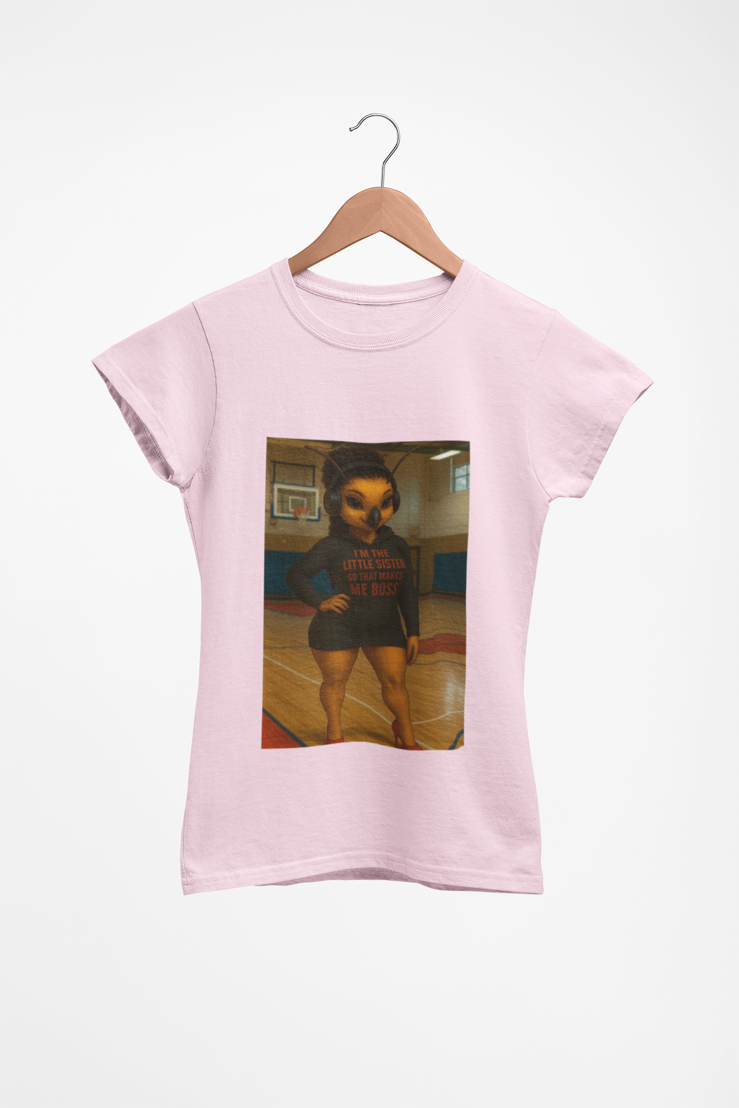 Unisex - I’m the Little Sister So That Makes Me the Boss” Softstyle T-Shirt product thumbnail image