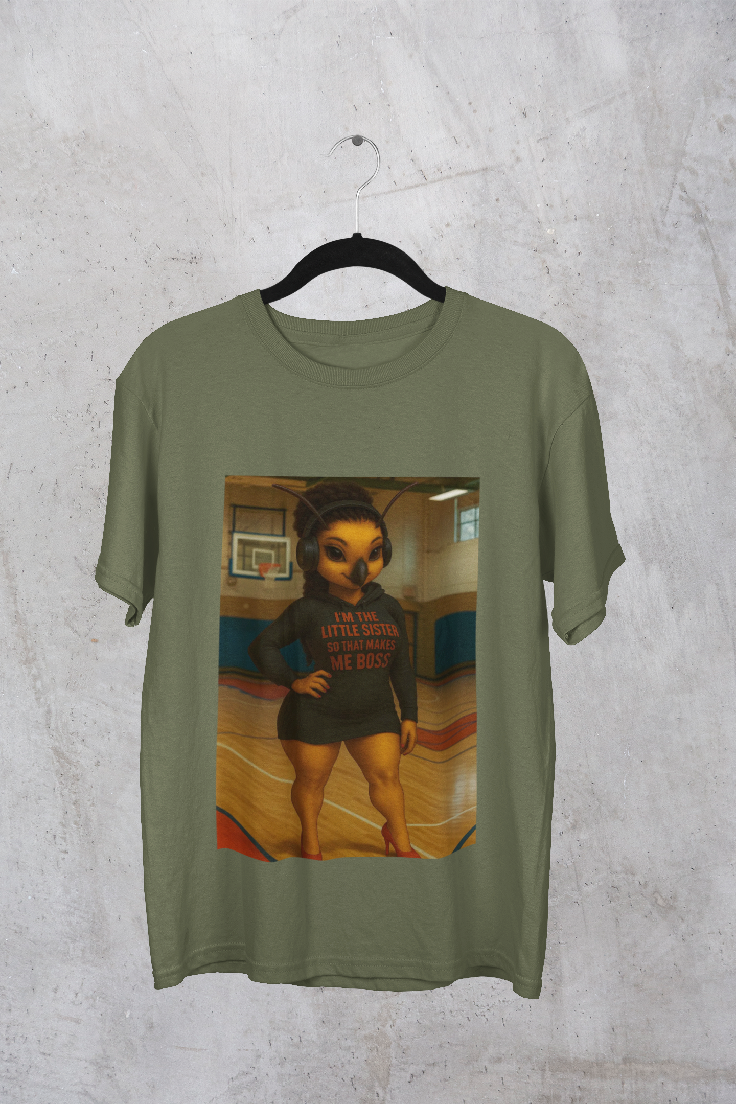 Unisex - I’m the Little Sister So That Makes Me the Boss” Softstyle T-Shirt product thumbnail image Unisex - I’m the Little Sister So That Makes Me the Boss” Softstyle T-Shirt product thumbnail image