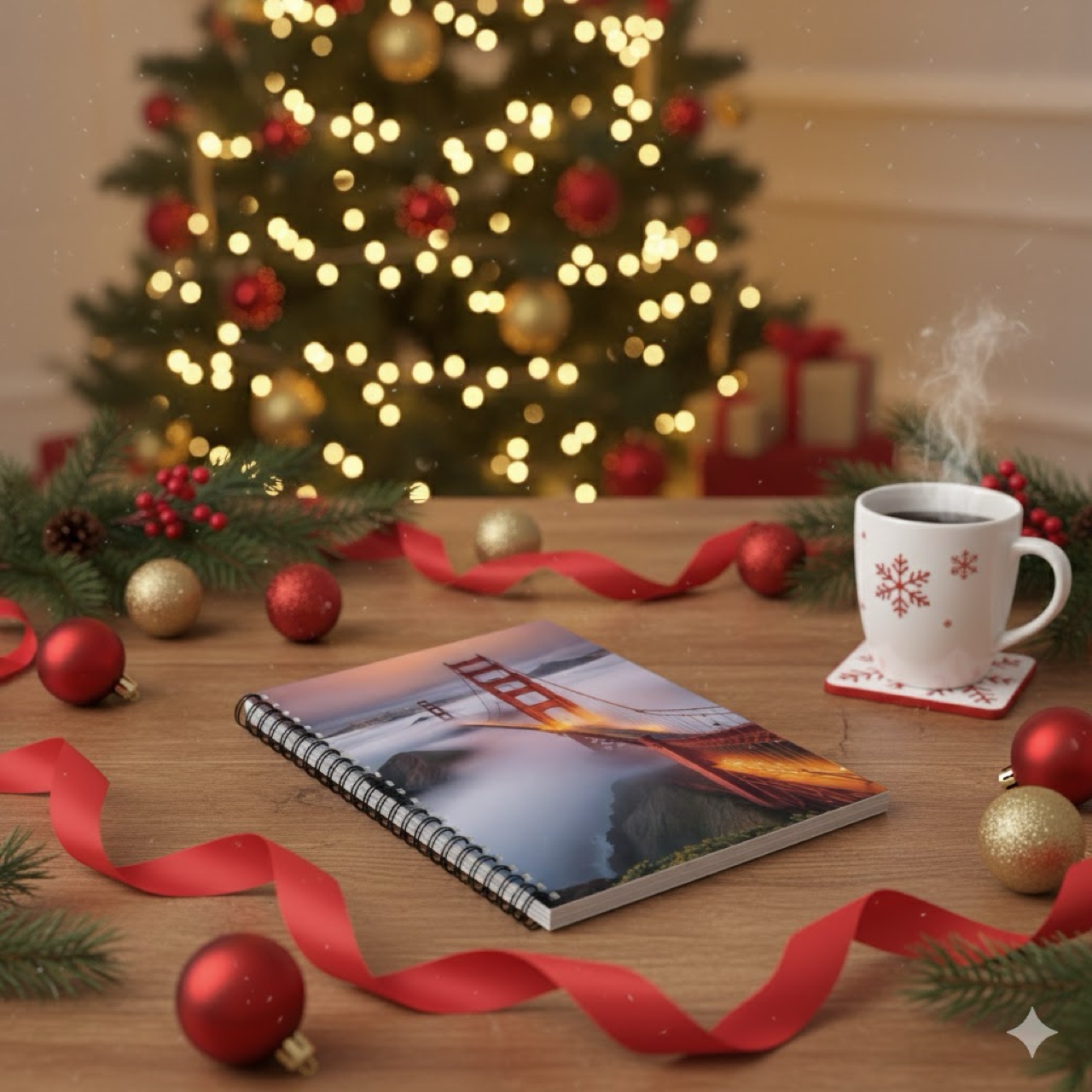 Golden Gate Bridge Spiral Notebook product thumbnail image