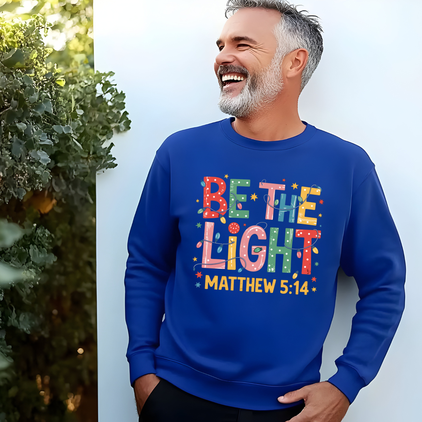 Be the Light Crewneck Sweatshirt product thumbnail image Be the Light Crewneck Sweatshirt product thumbnail image