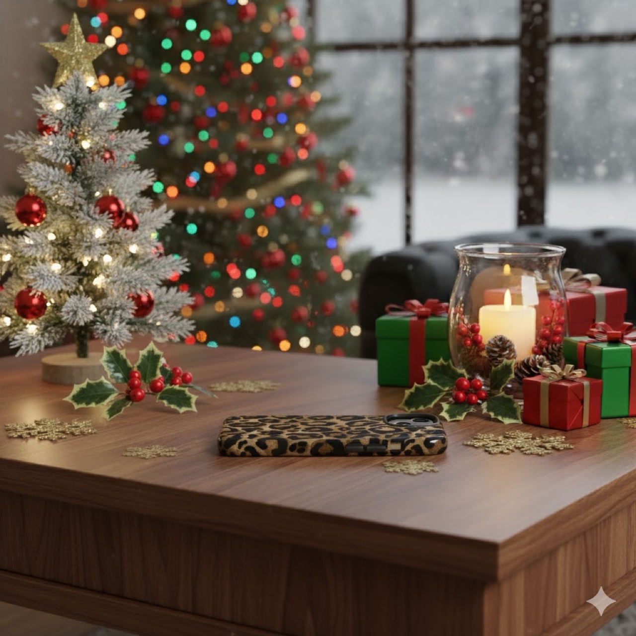 Leopard Print Tough Magnetic Case (iPhones Only)