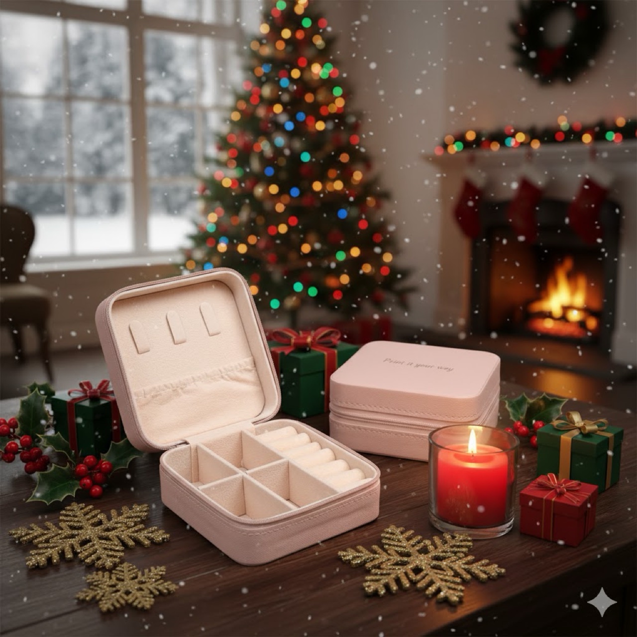 Personalized Jewelry Travel Case