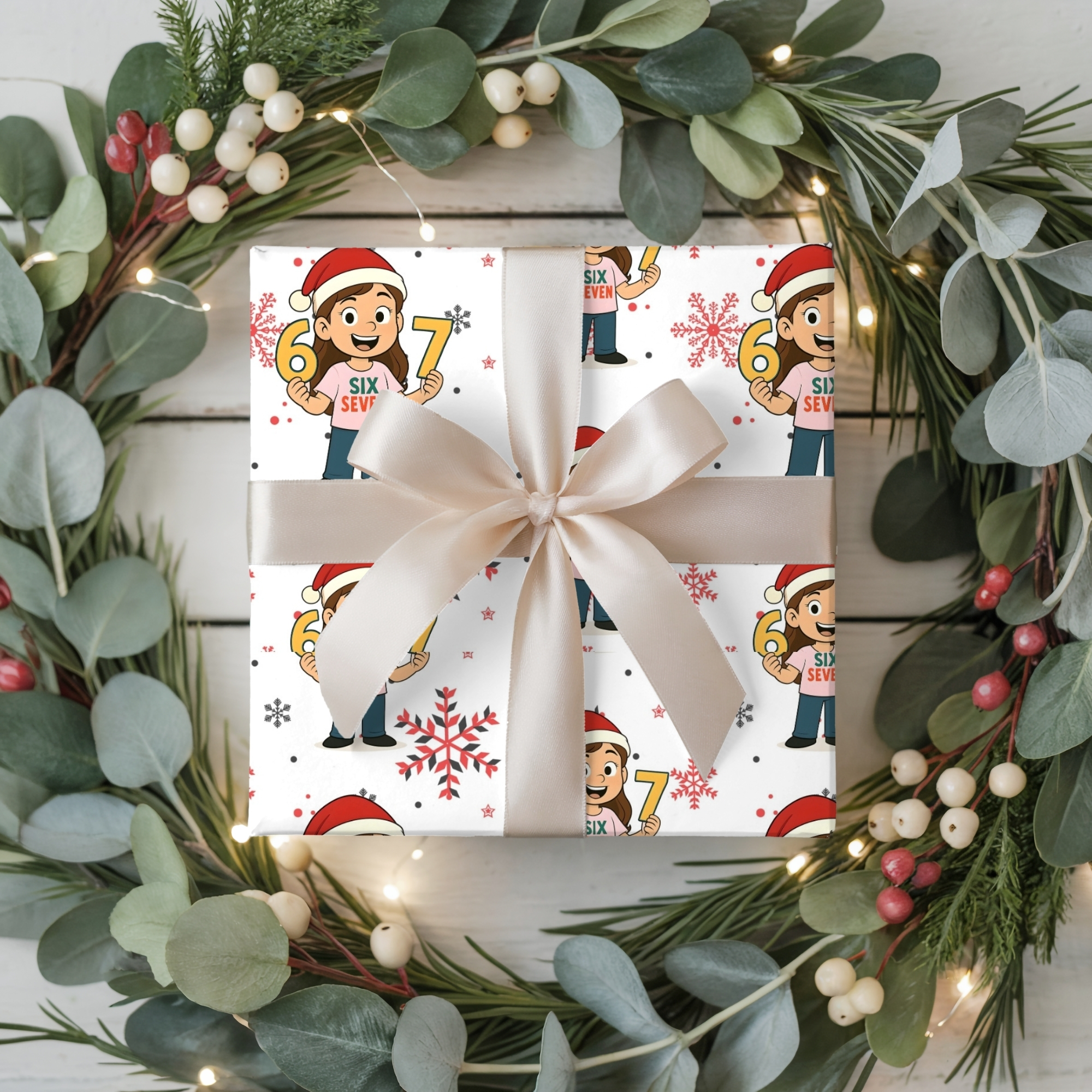 67 Wrapping Paper Fun Holiday Wrapping Paper Roll - Colorful Christmas Gift Wrap product thumbnail image 67 Wrapping Paper Fun Holiday Wrapping Paper Roll - Colorful Christmas Gift Wrap product thumbnail image