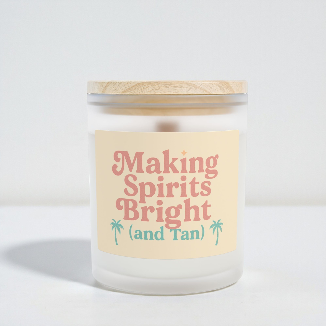 🌴 Making Spirits Bright (and Tan) – Coastal Holiday Candle product thumbnail image 🌴 Making Spirits Bright (and Tan) – Coastal Holiday Candle product thumbnail image
