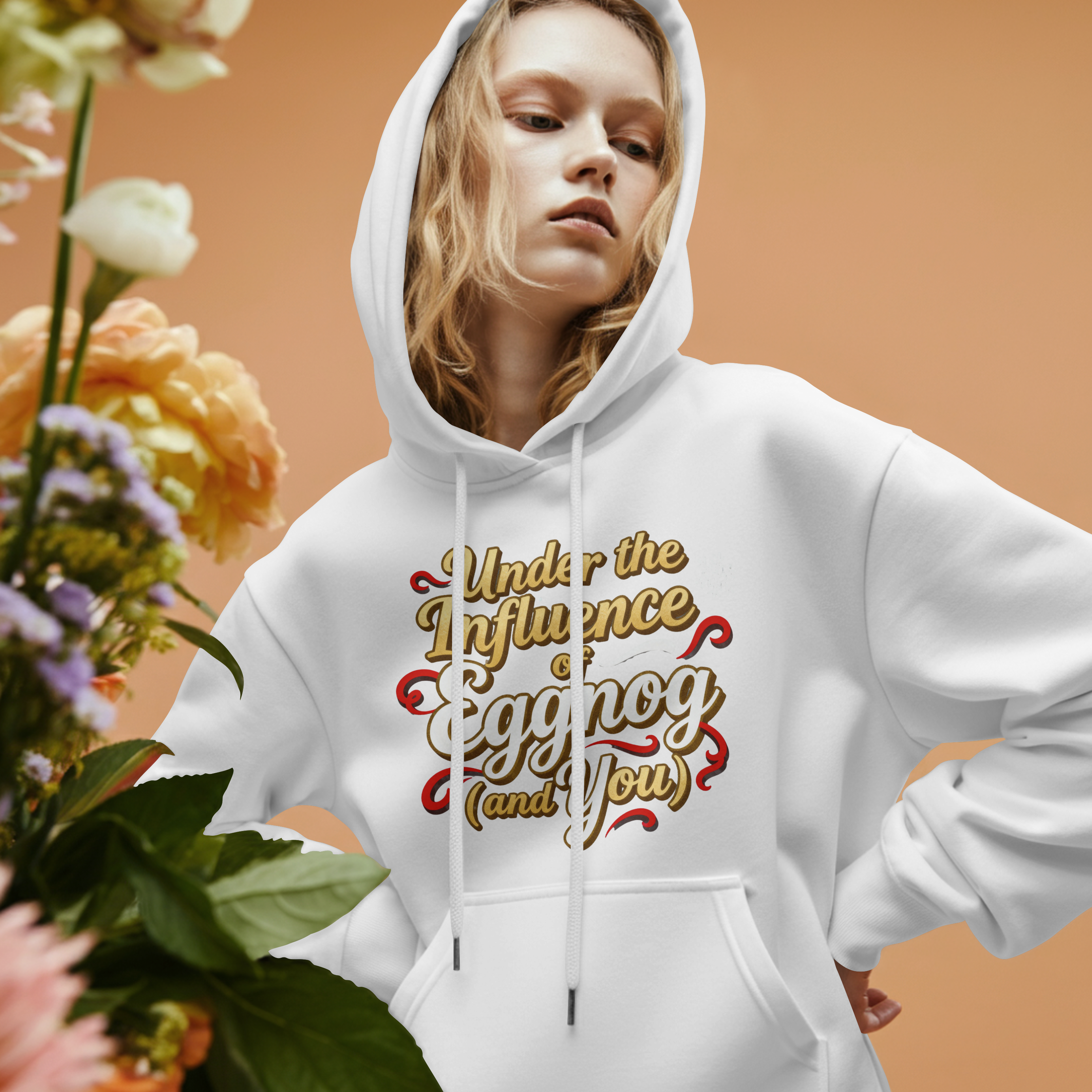 Eggnog Lover's Hoodie product thumbnail image