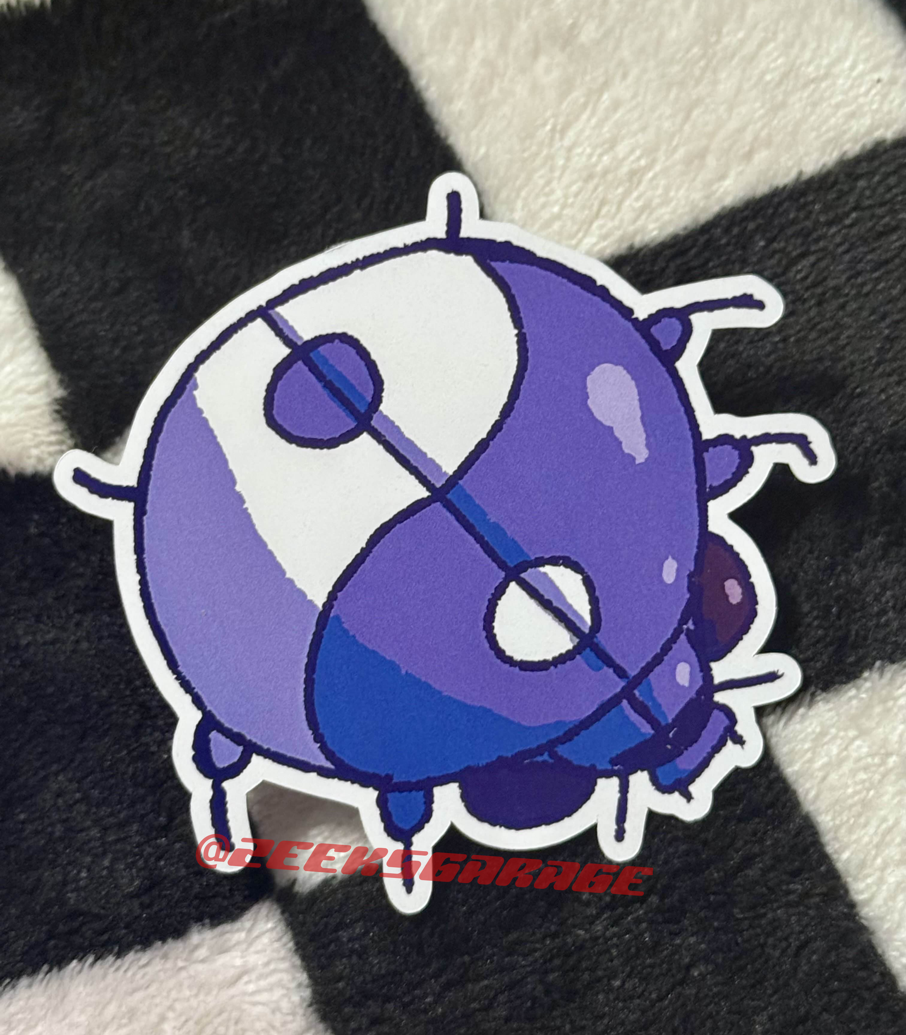Yin-Yang Beetle Stickers  product thumbnail image