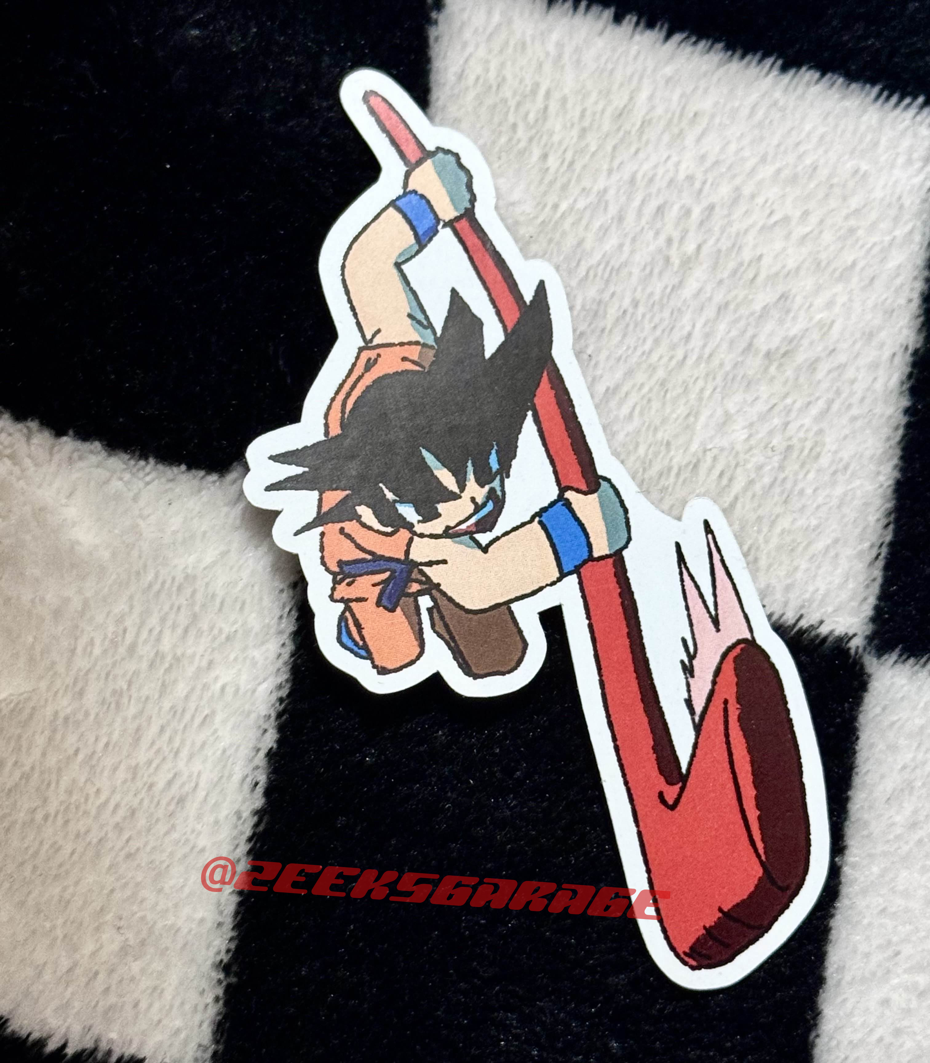 Kid Goku DragonBall Sticker