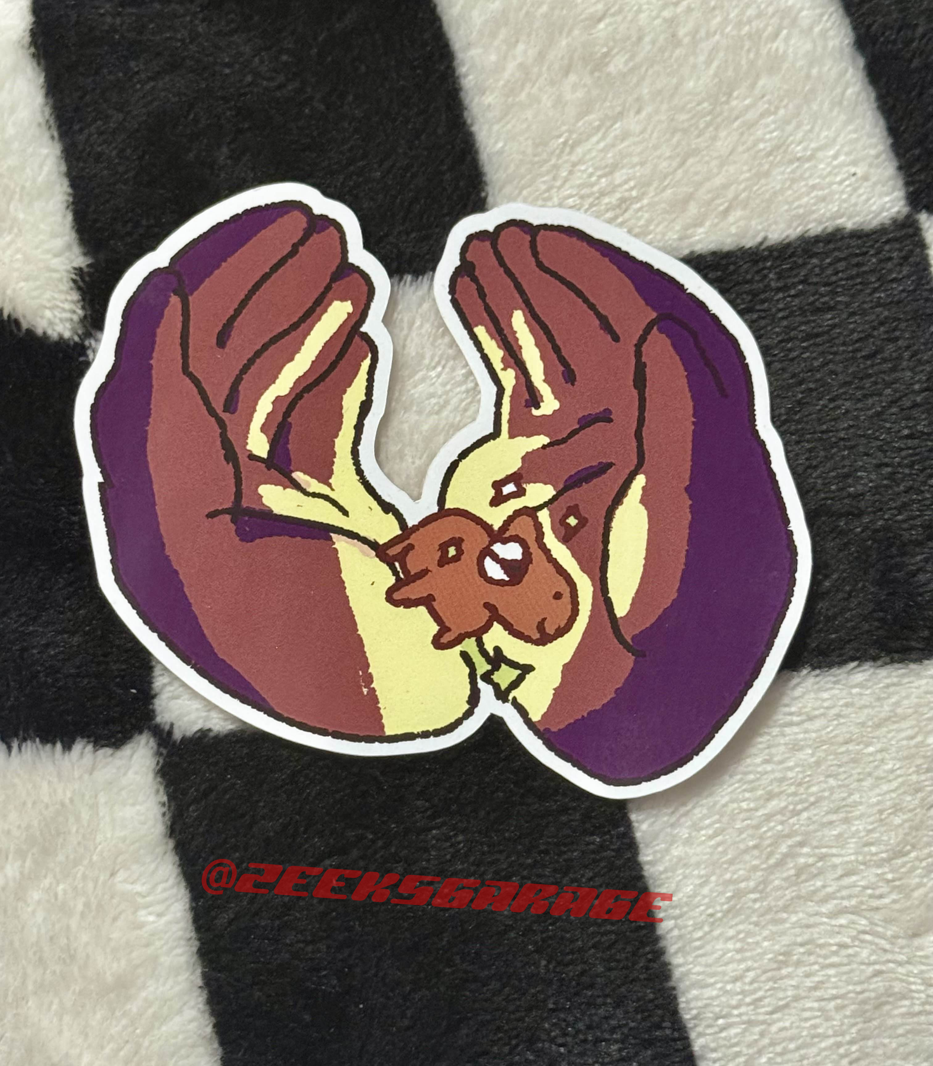 Lil Capybara Sticker