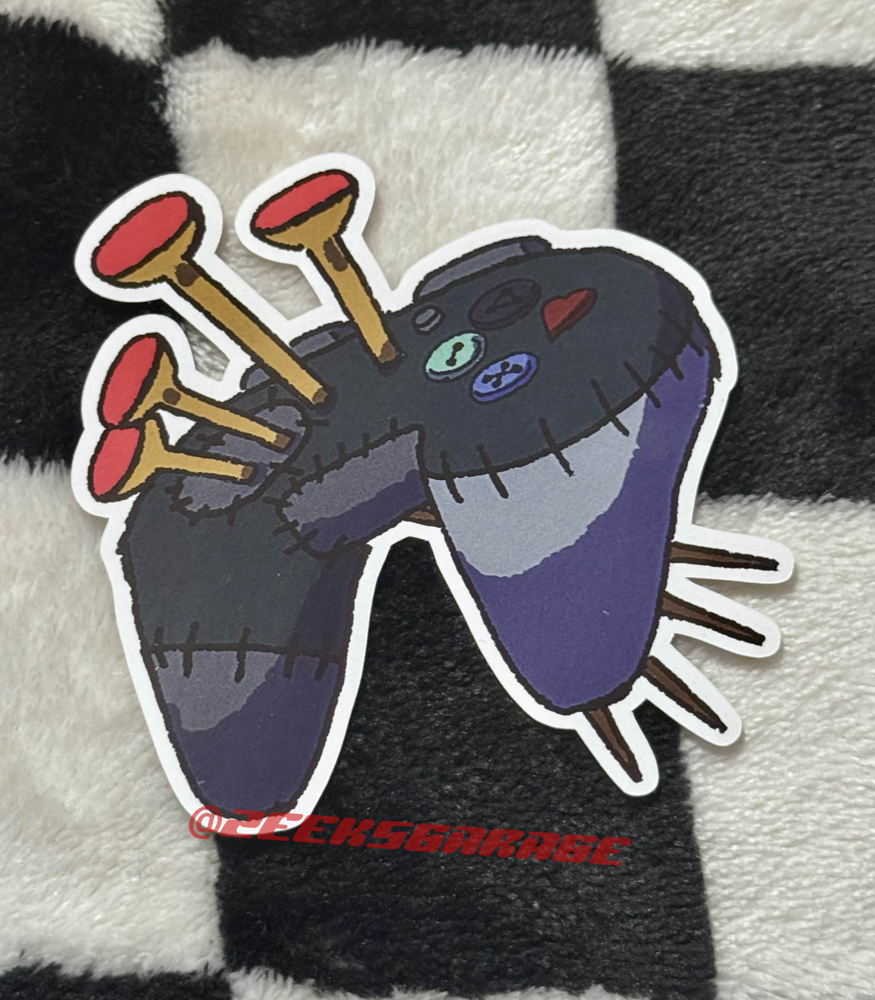 Voodoo Controller Sticker