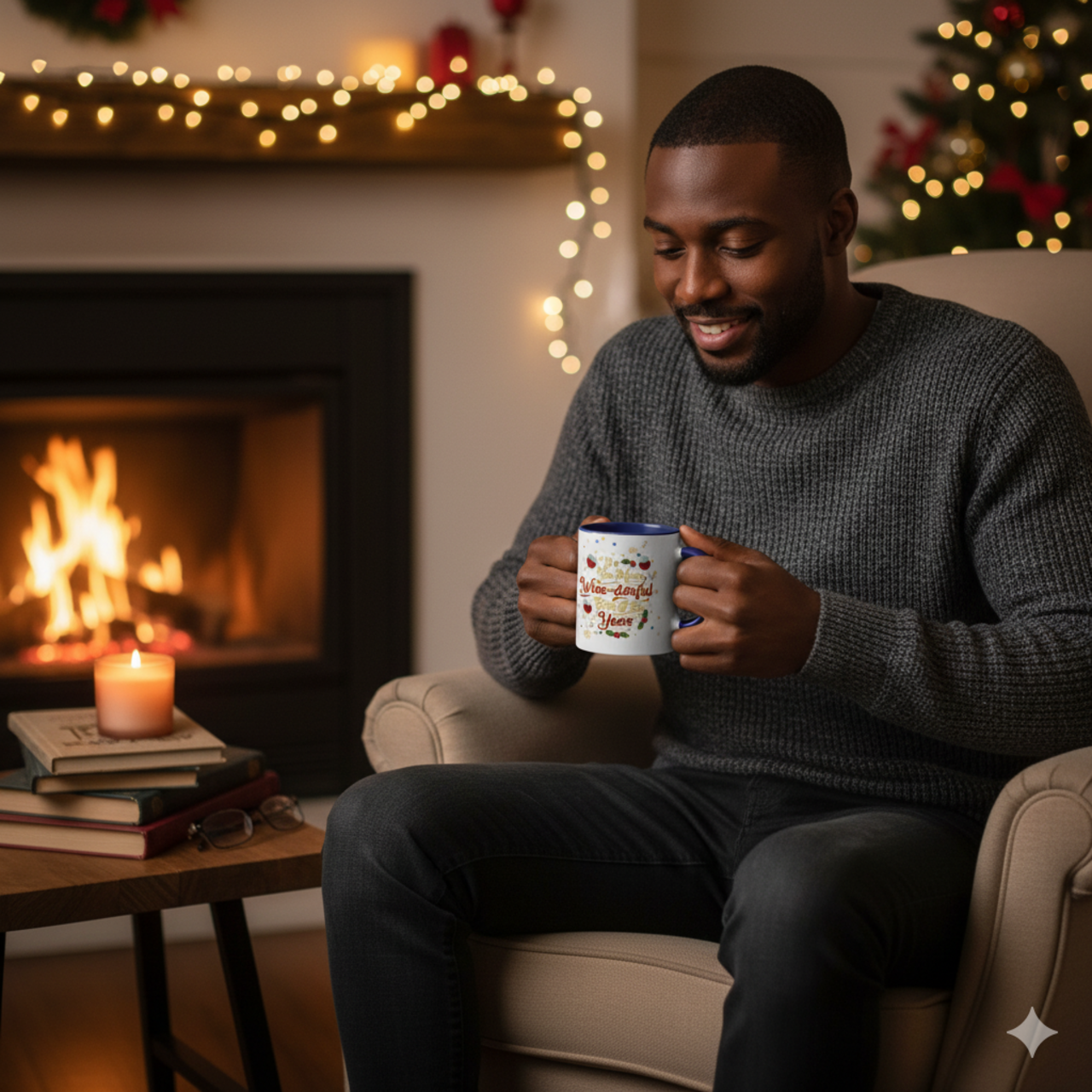 Festive Wine-derful Coffee Mug | Holiday Cheer product thumbnail image Festive Wine-derful Coffee Mug | Holiday Cheer product thumbnail image