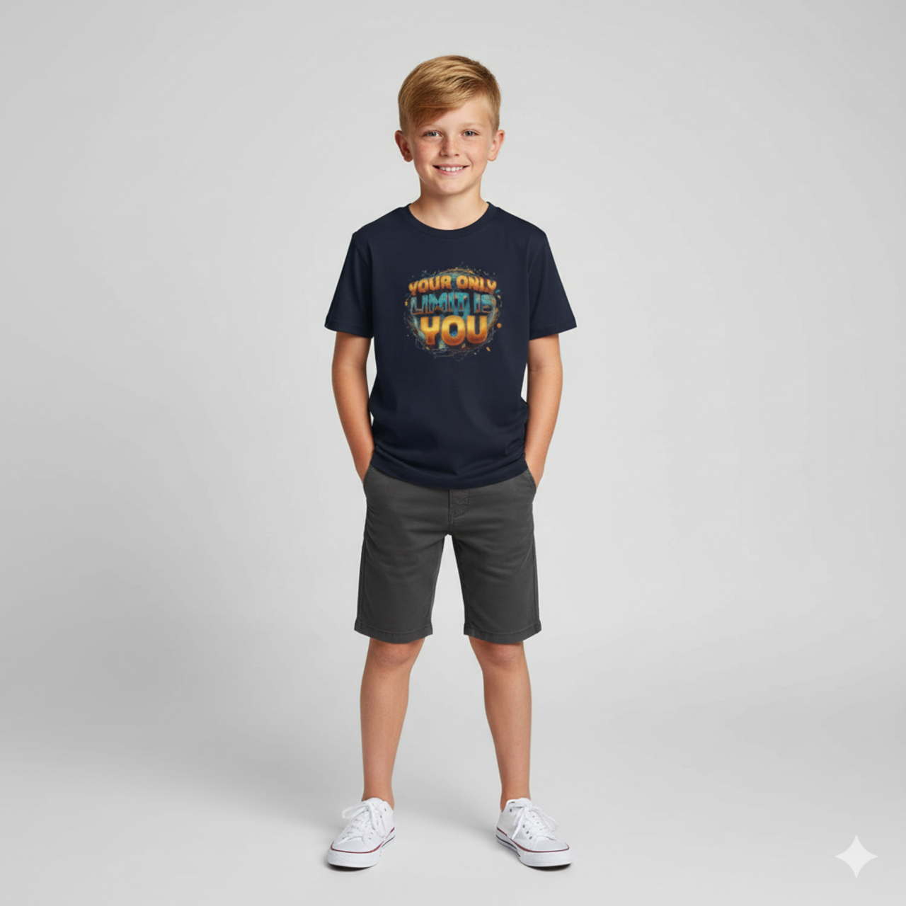 Empowering Youth Short Sleeve Tee - "Your Only Limit Is You" product thumbnail image Empowering Youth Short Sleeve Tee - "Your Only Limit Is You" product thumbnail image