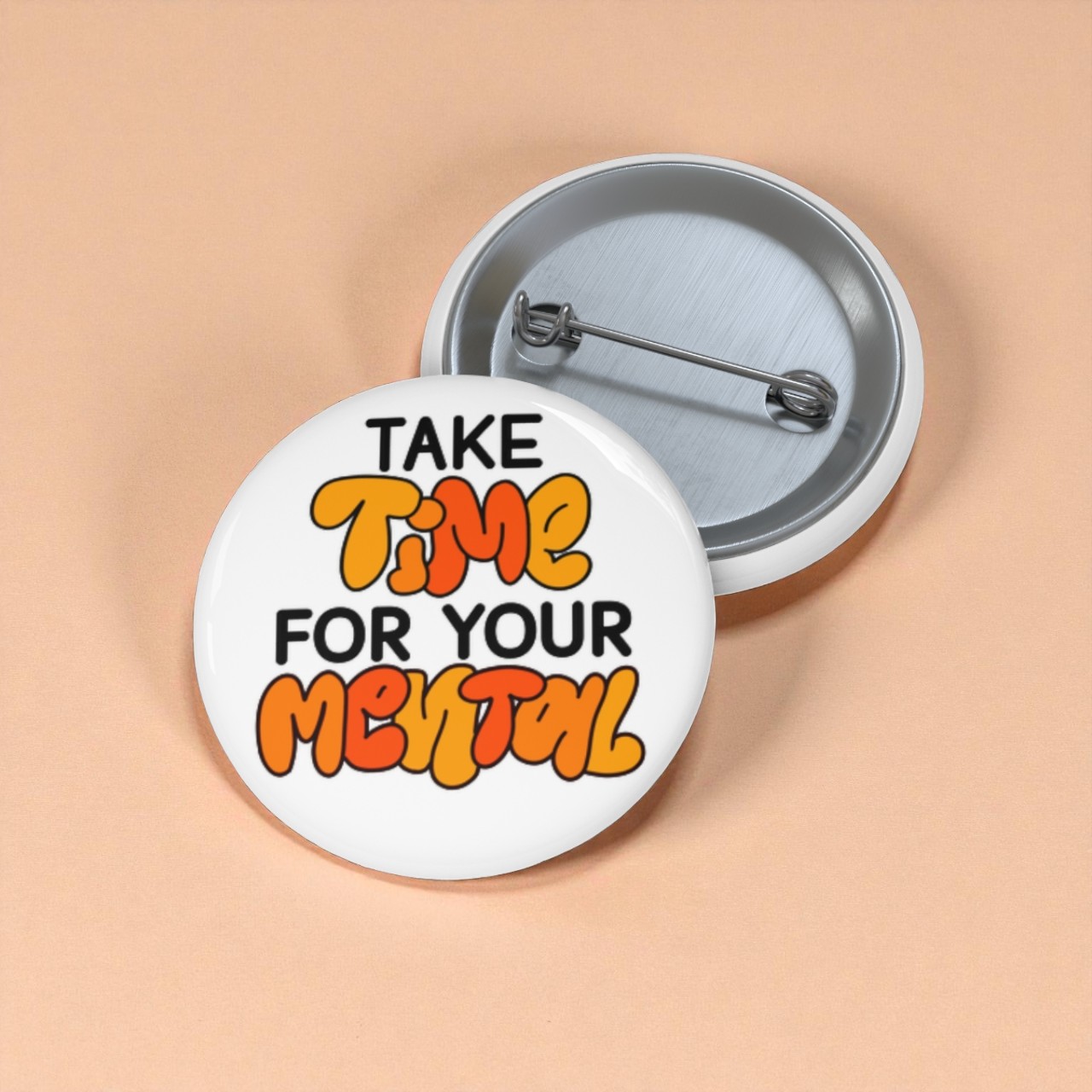 Mental Wellness Kit Pin Buttons product thumbnail image Mental Wellness Kit Pin Buttons product thumbnail image