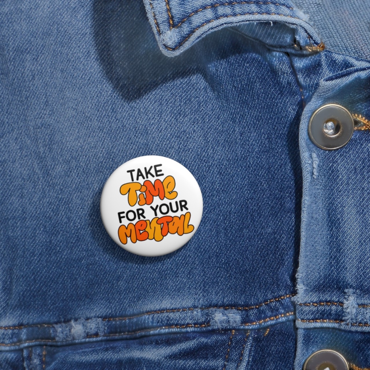 Mental Wellness Kit Pin Buttons product thumbnail image Mental Wellness Kit Pin Buttons product thumbnail image