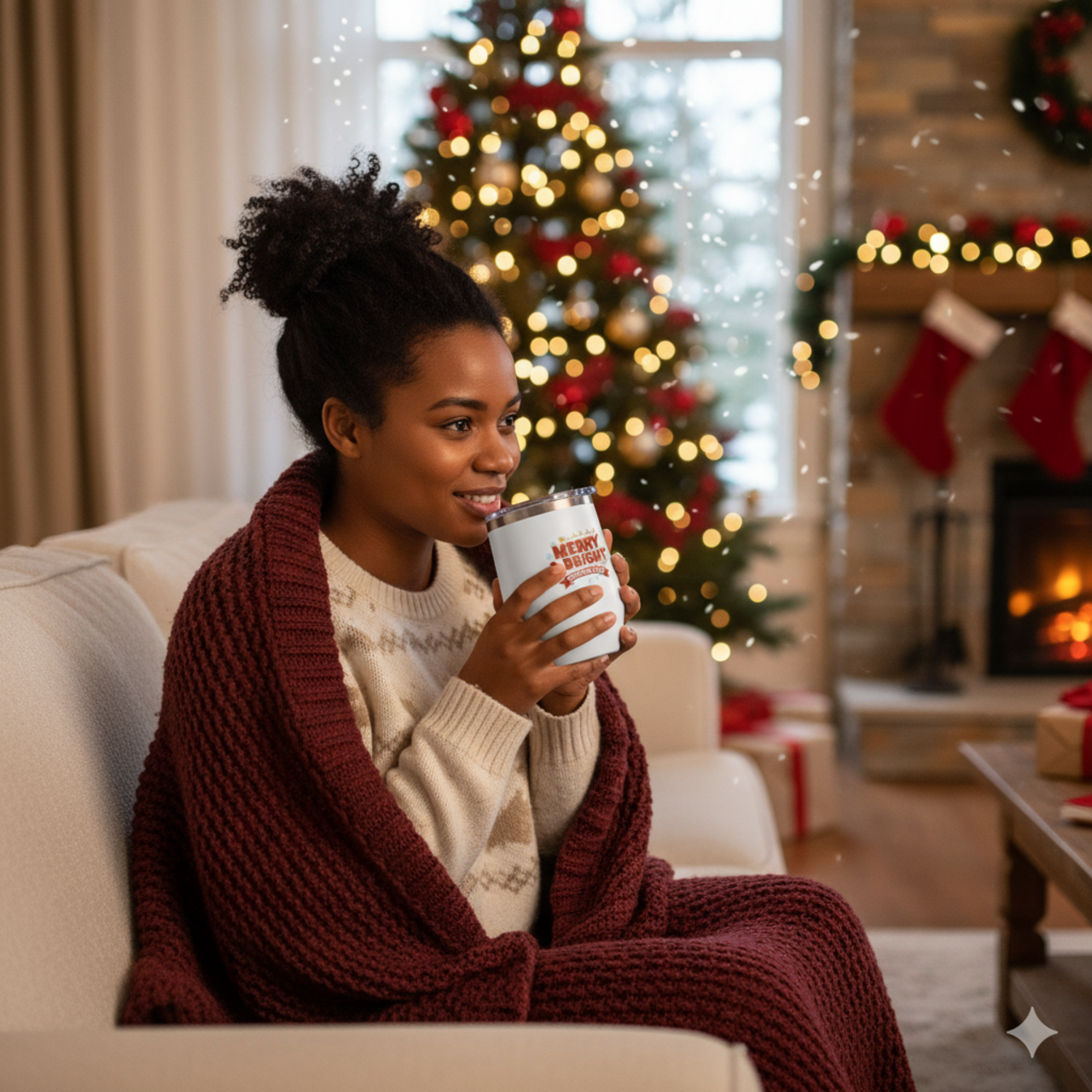 Christmas Wine Tumbler product thumbnail image Christmas Wine Tumbler product thumbnail image