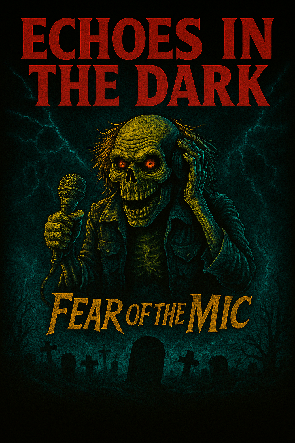 Echoes in the Dark Poster - Fear of the Mic
