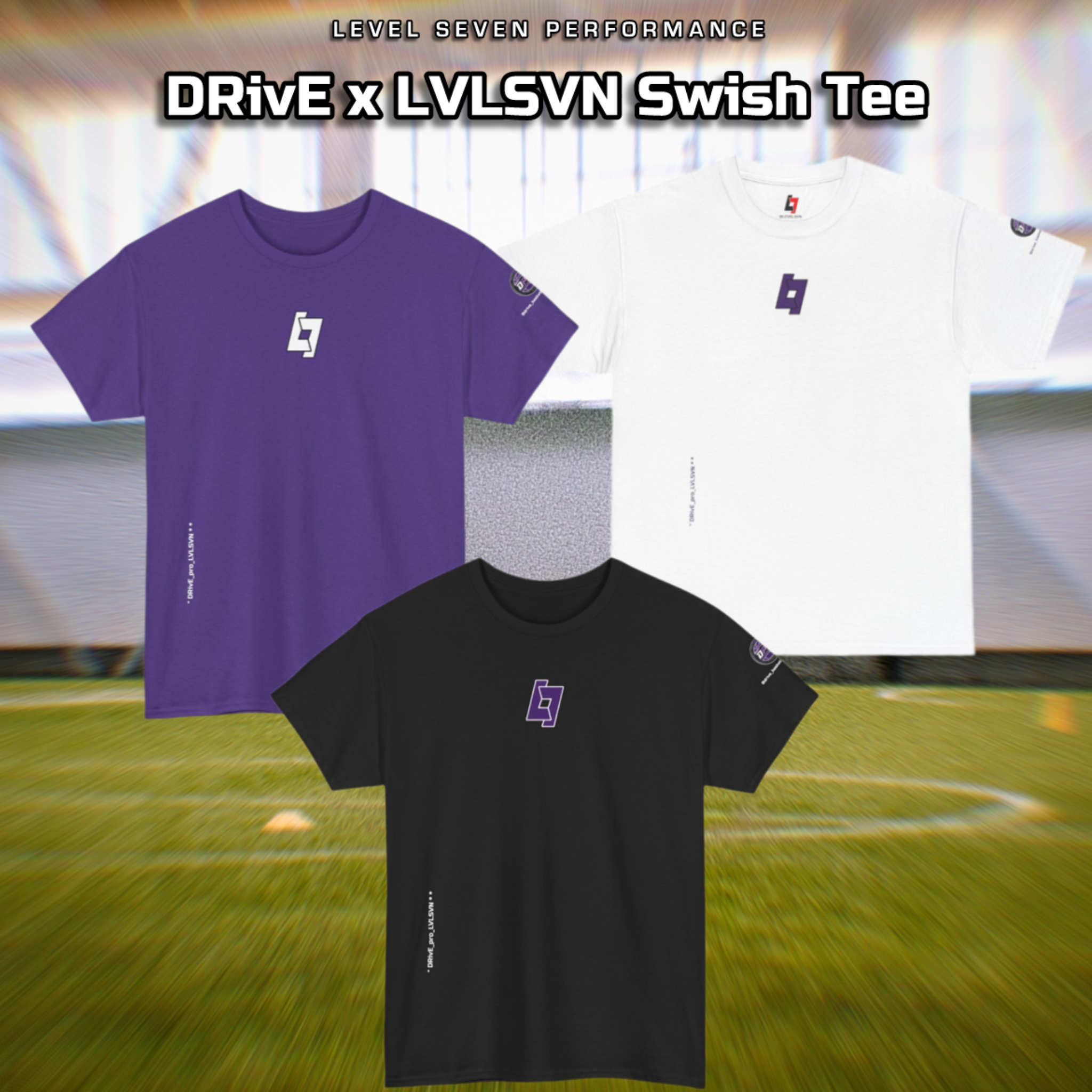 DRivE x LVLSVN SWISH Tee product thumbnail image DRivE x LVLSVN SWISH Tee product thumbnail image
