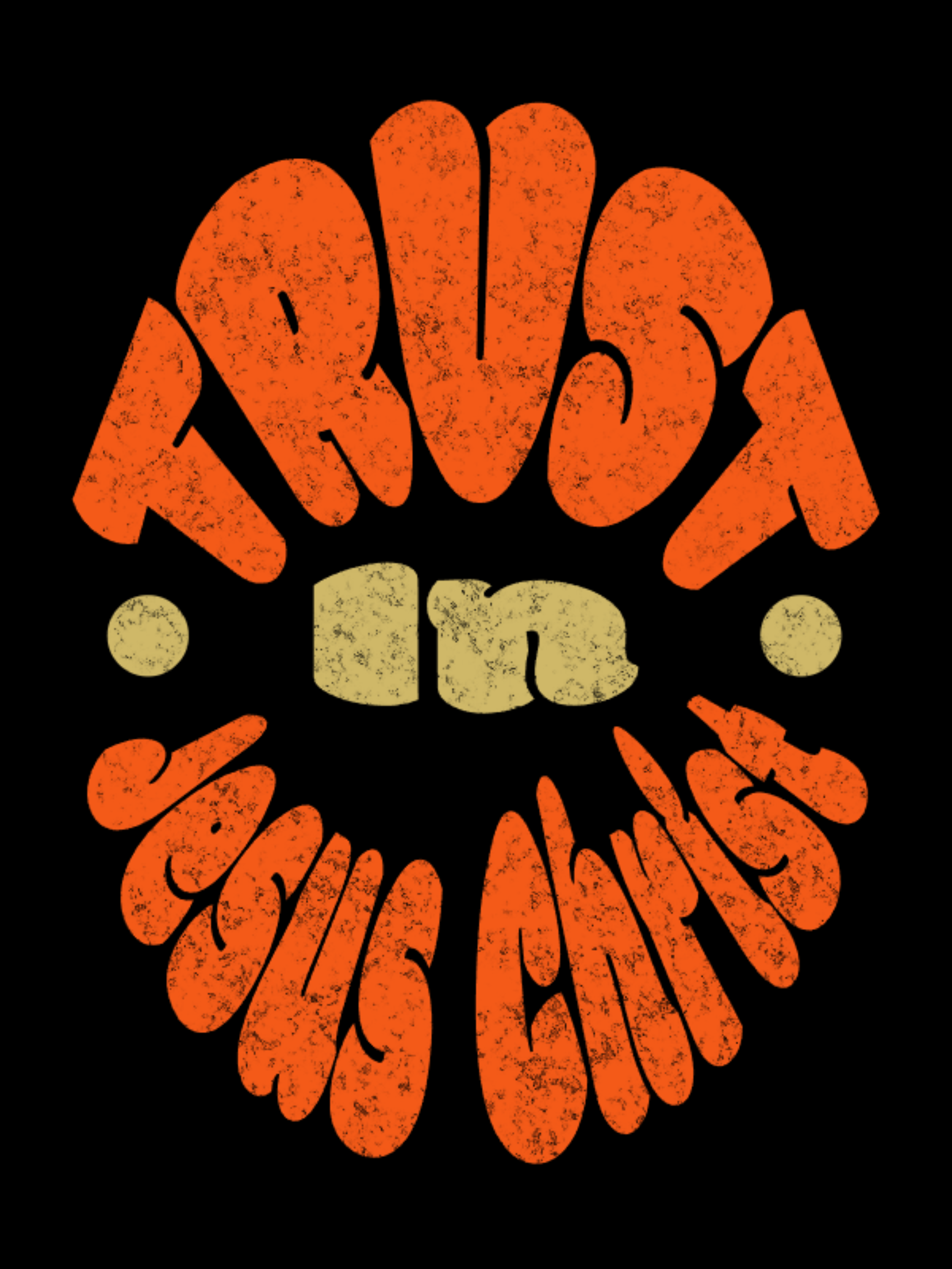 Inspirational Lightweight Velveteen Plushie Blanket featuring a Motivational saying Trust in Jesus, Christian Lightweight Plushie Throw product thumbnail image