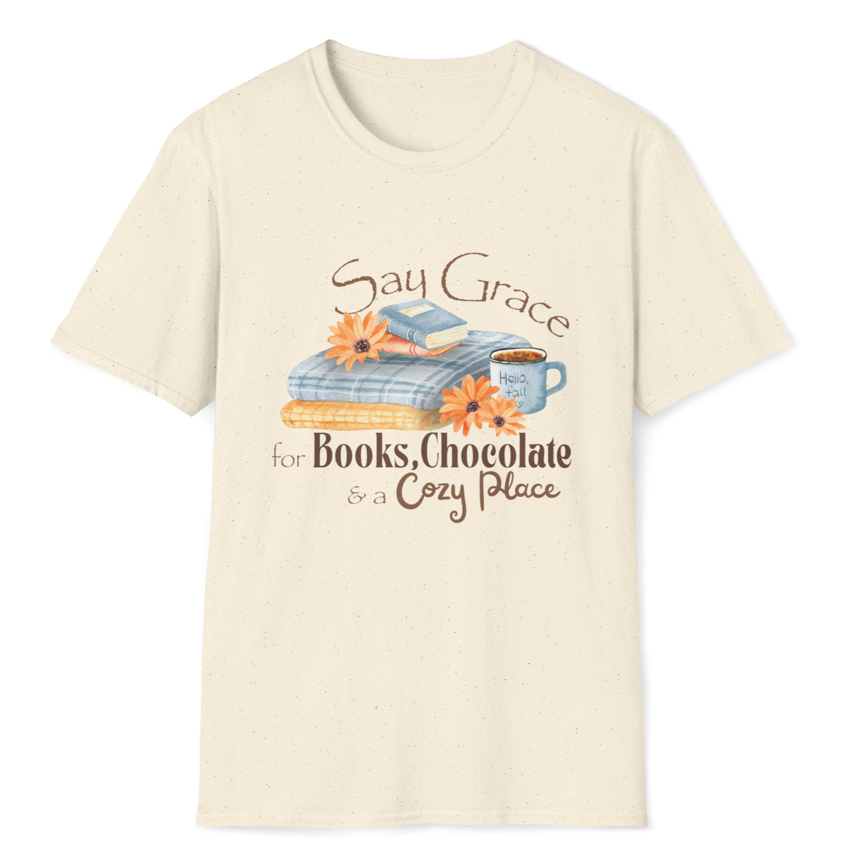 Say Grace for Books Graphic T-Shirt product thumbnail image