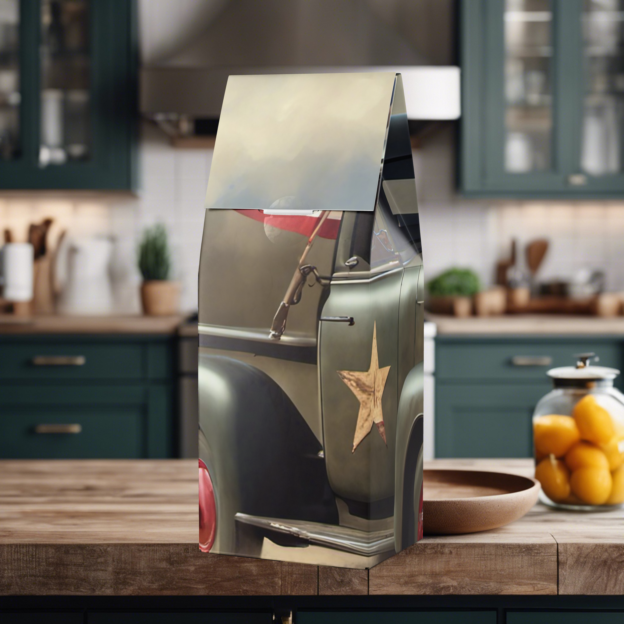 Vintage Patriotic Truck Broken Top Coffee Blend (Medium Roast) product thumbnail image