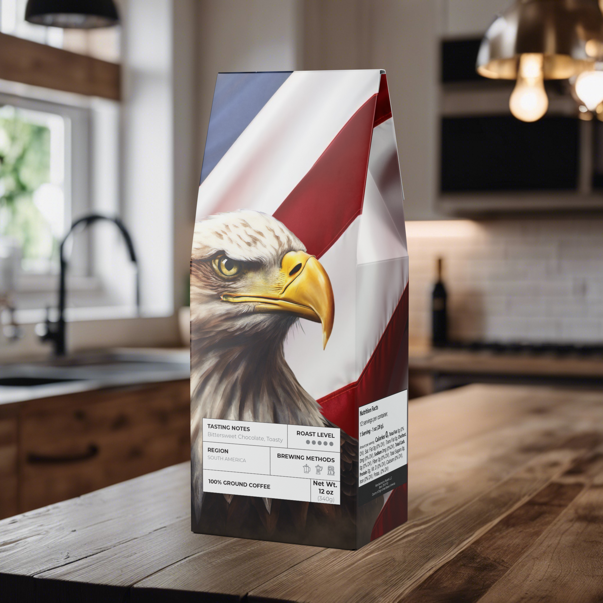 Bitterroot Coffee Blend (Dark French Roast)-Ships in USA and Canada only product thumbnail image